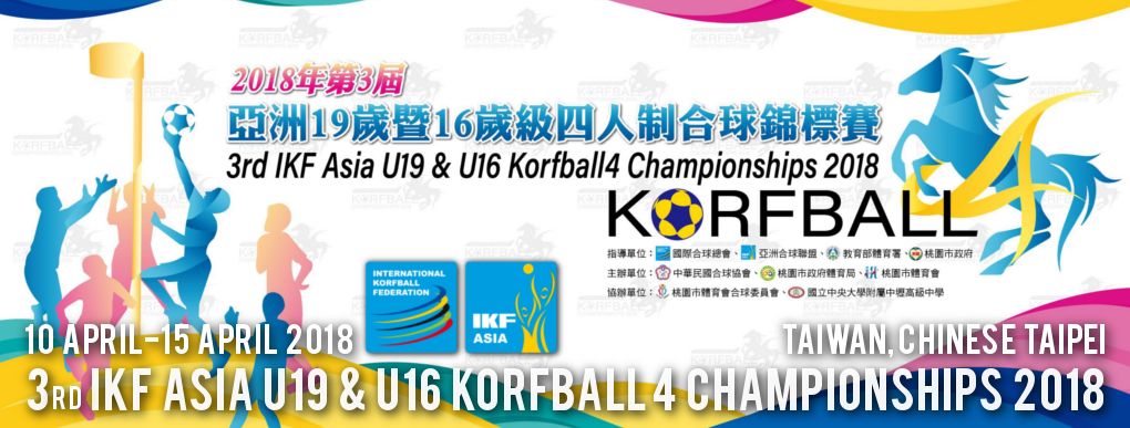 3rd IKF Asia U19 & U16 Korfball4 Championships