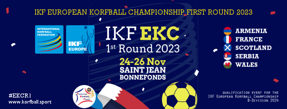IKF European Korfball Championship First Round 2023