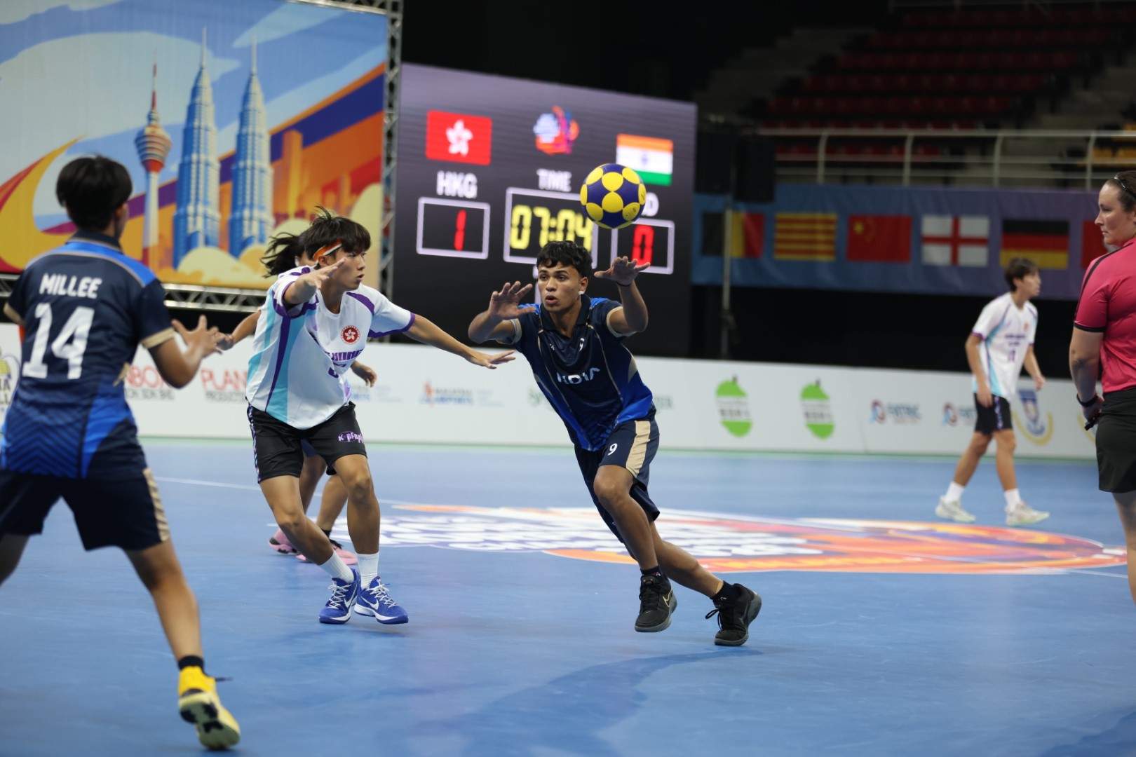 Hong Kong China - India | IKF U21 World Korfball Championship 2026, photo by Eric Chan