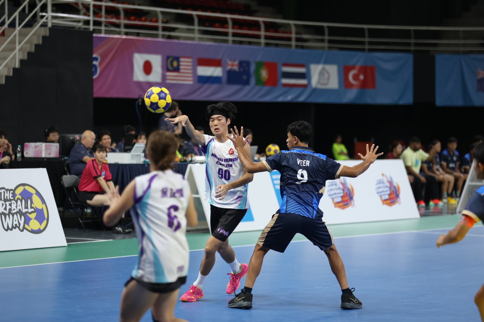 Hong Kong China - India | IKF U21 World Korfball Championship 2026, photo by Eric Chan