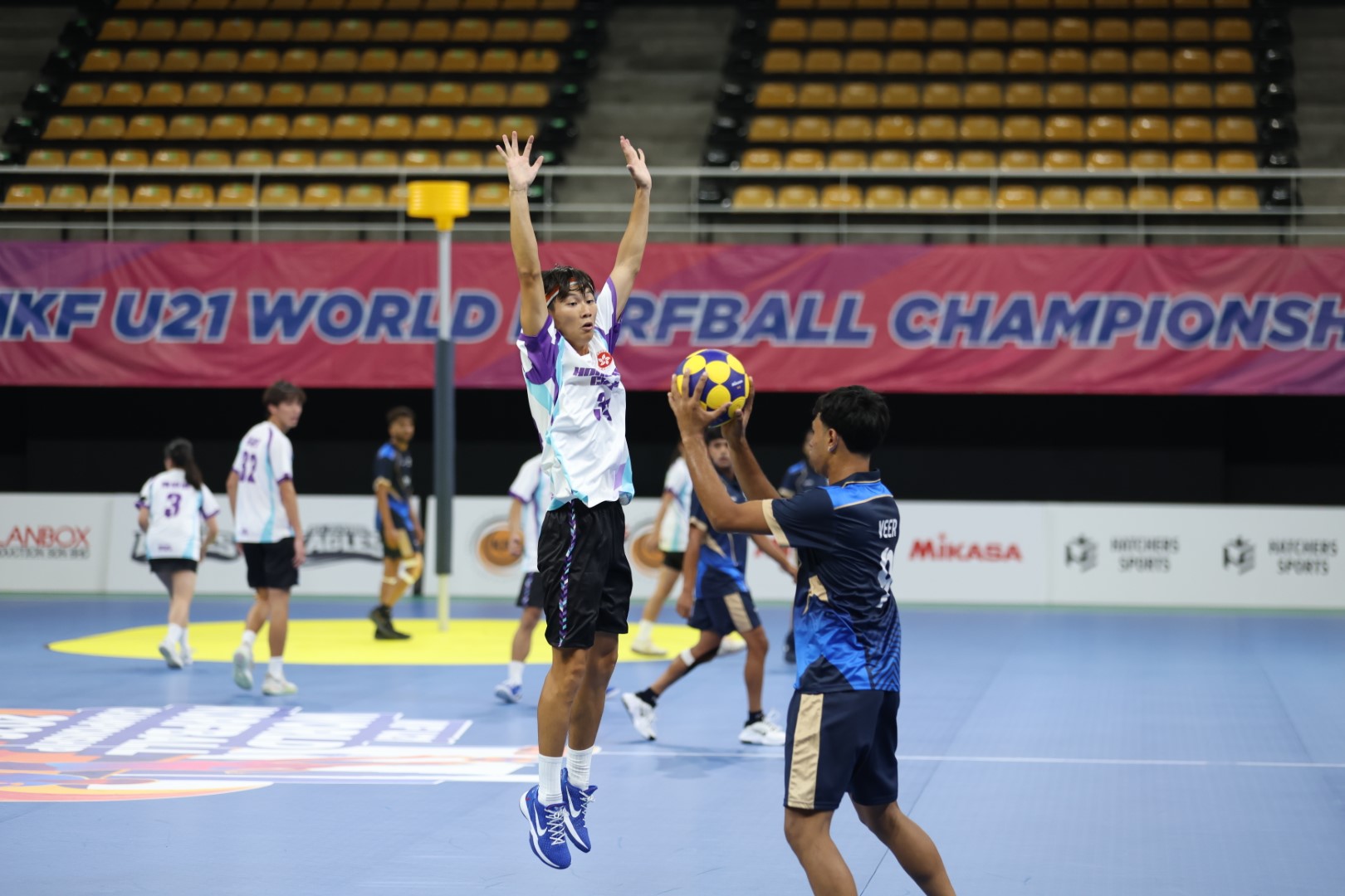 Hong Kong China - India | IKF U21 World Korfball Championship 2026, photo by Eric Chan