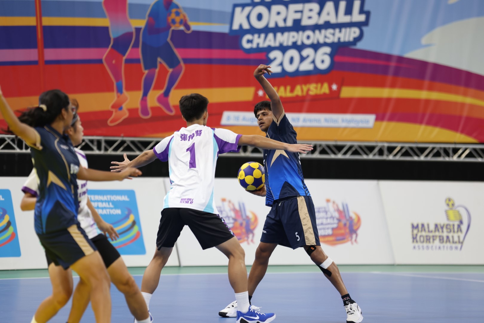 Hong Kong China - India | IKF U21 World Korfball Championship 2026, photo by Eric Chan