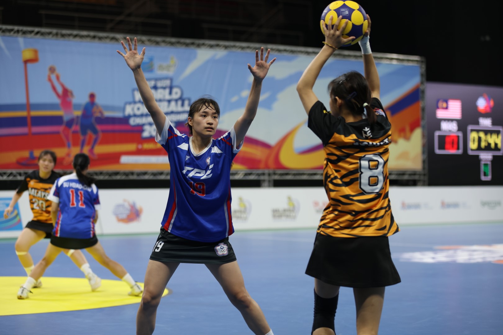 Malaysia - Chinese Taipei | IKF U21 World Korfball Championship 2026, photo by Marco Spelten