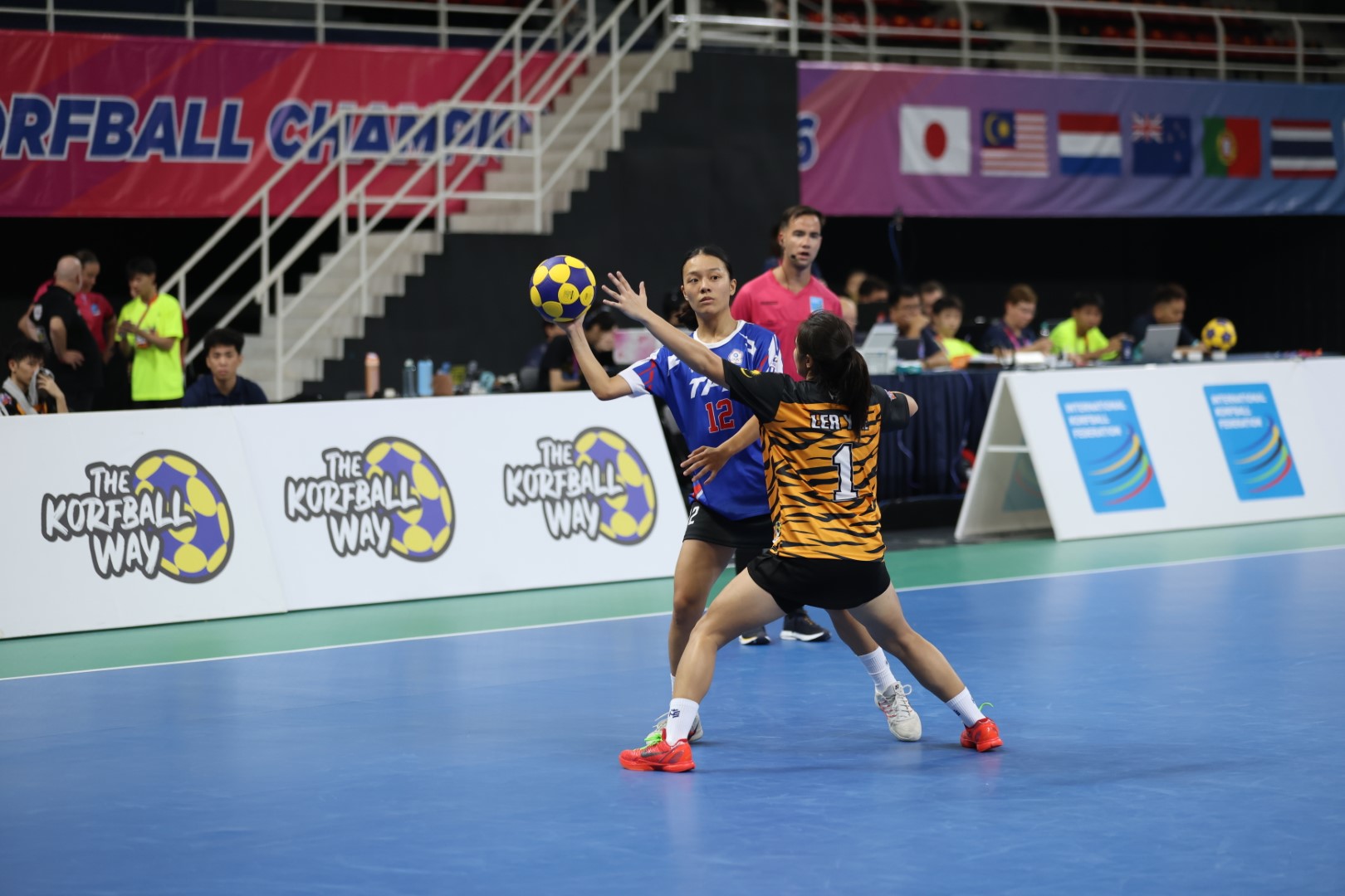 Malaysia - Chinese Taipei | IKF U21 World Korfball Championship 2026, photo by Marco Spelten