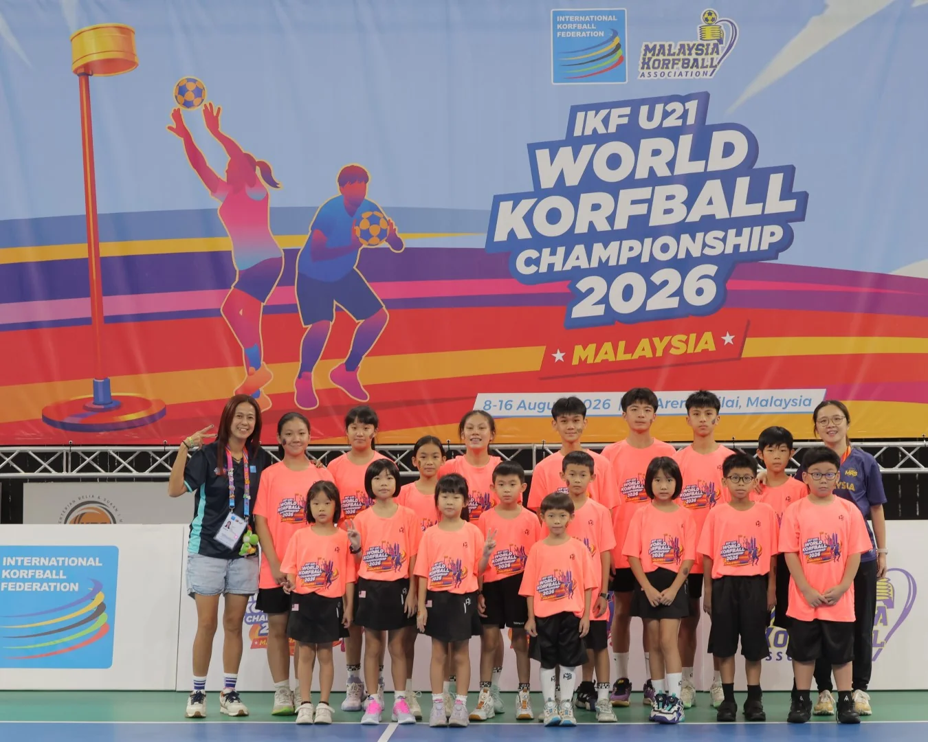 Malaysia - Chinese Taipei | IKF U21 World Korfball Championship 2026, photo by Marco Spelten