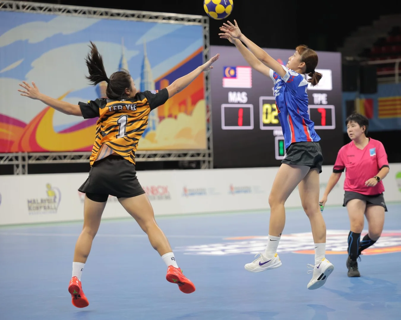 Malaysia - Chinese Taipei | IKF U21 World Korfball Championship 2026, photo by Marco Spelten