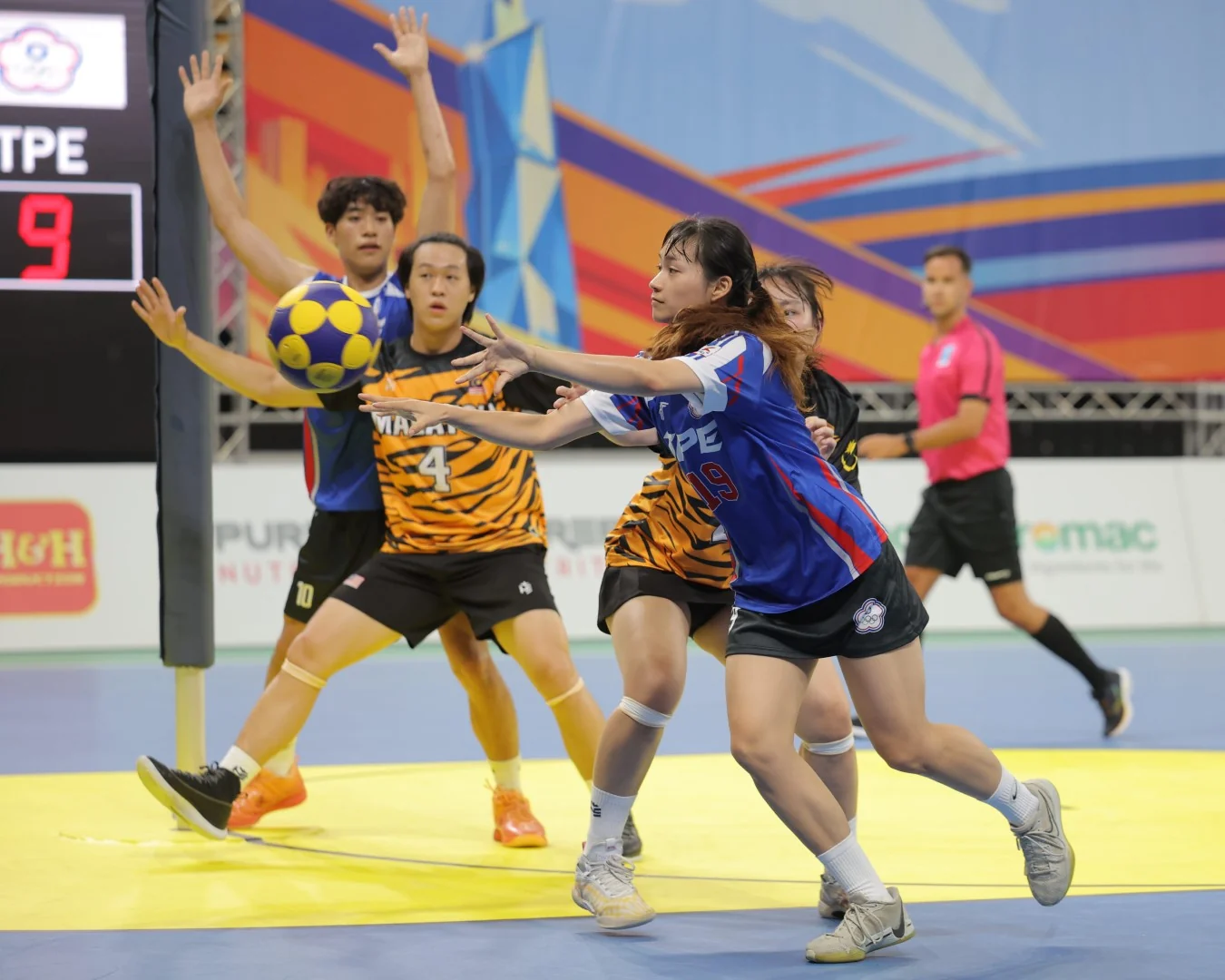 Malaysia - Chinese Taipei | IKF U21 World Korfball Championship 2026, photo by Marco Spelten