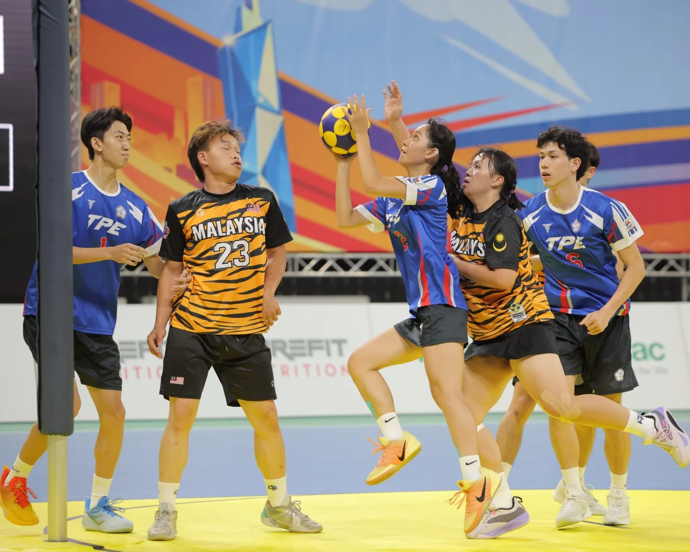 Malaysia - Chinese Taipei | IKF U21 World Korfball Championship 2026, photo by Marco Spelten