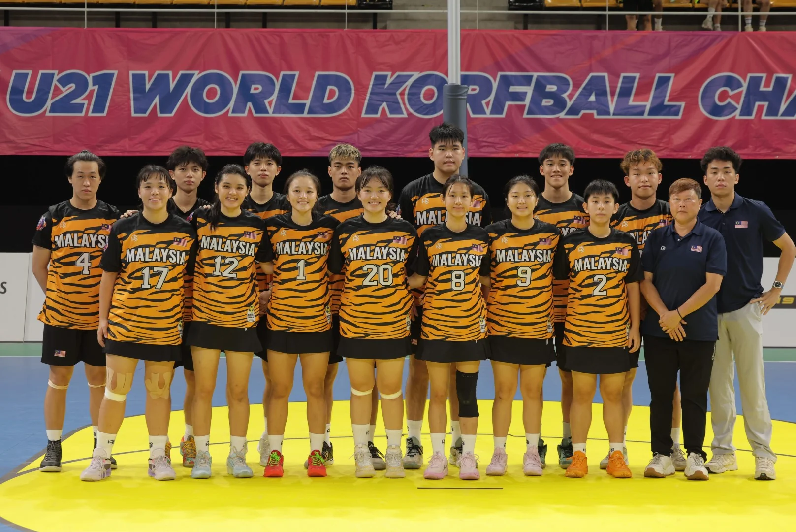 Malaysia - Chinese Taipei | IKF U21 World Korfball Championship 2026, photo by Marco Spelten