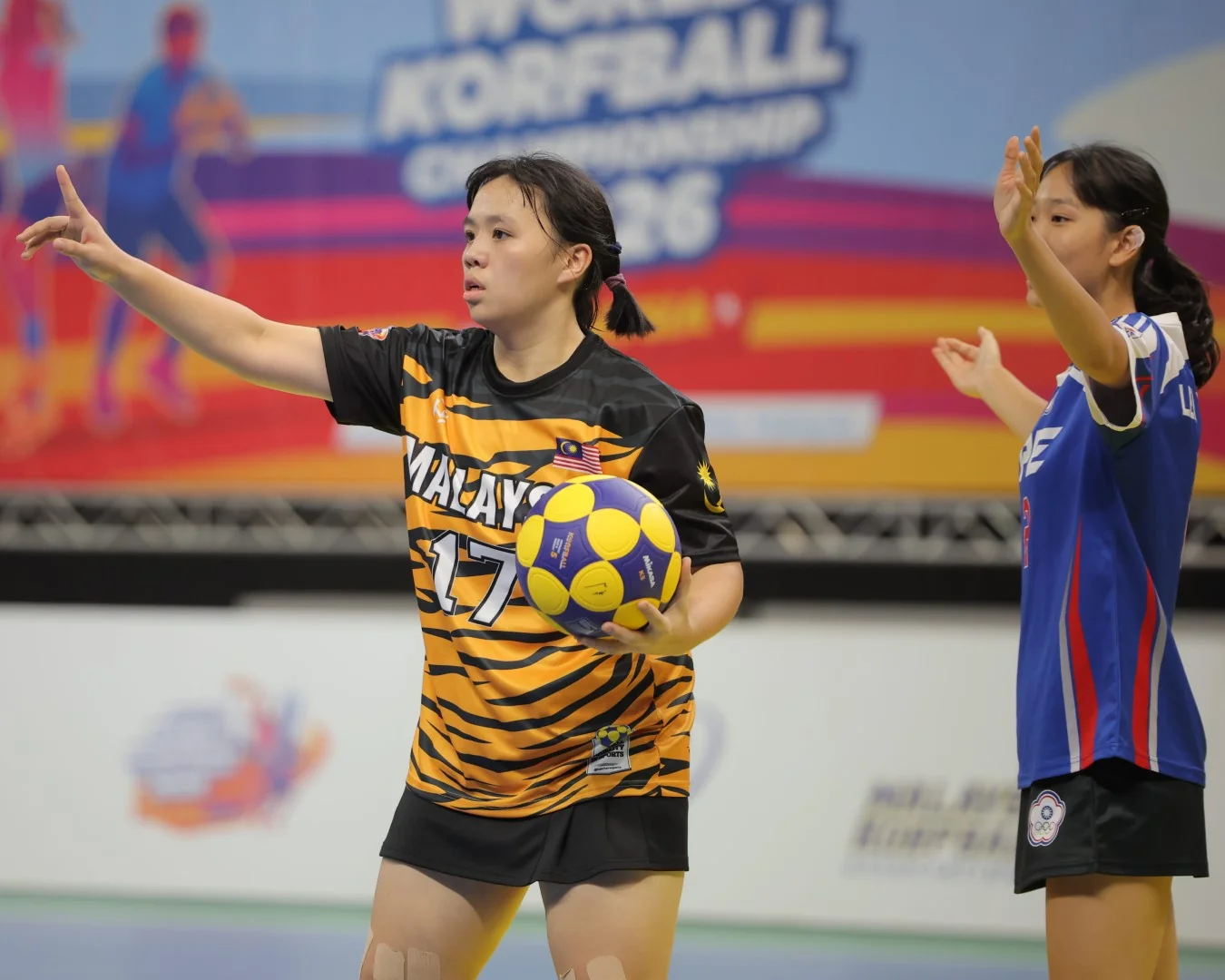Malaysia - Chinese Taipei | IKF U21 World Korfball Championship 2026, photo by Marco Spelten