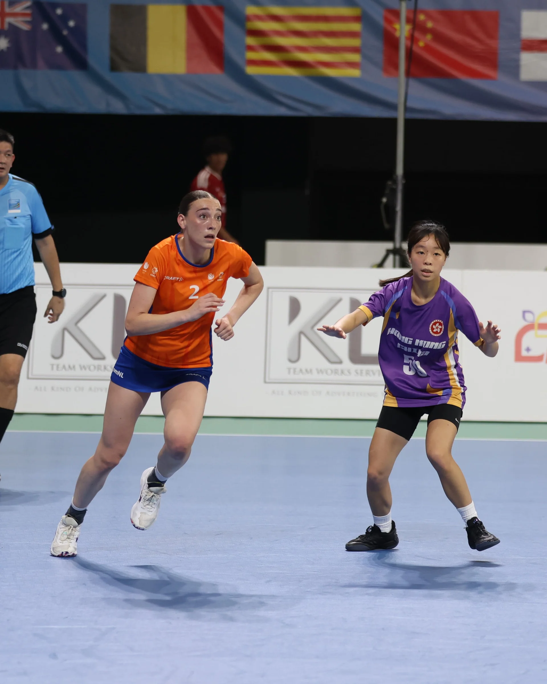Netherlands - Hong Kong China | IKF U21 World Korfball Championship 2026, photo by Eric Chan