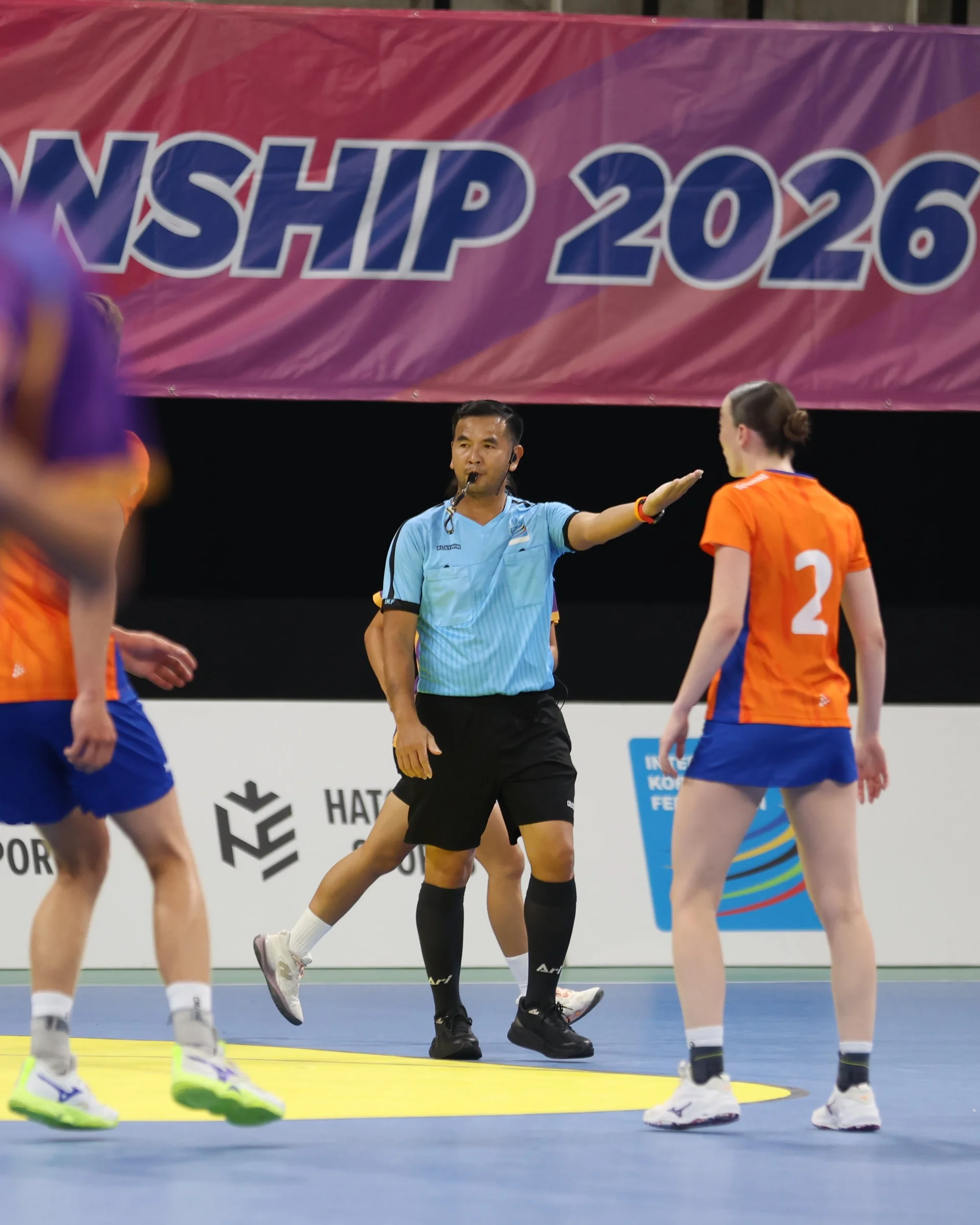 Netherlands - Hong Kong China | IKF U21 World Korfball Championship 2026, photo by Eric Chan