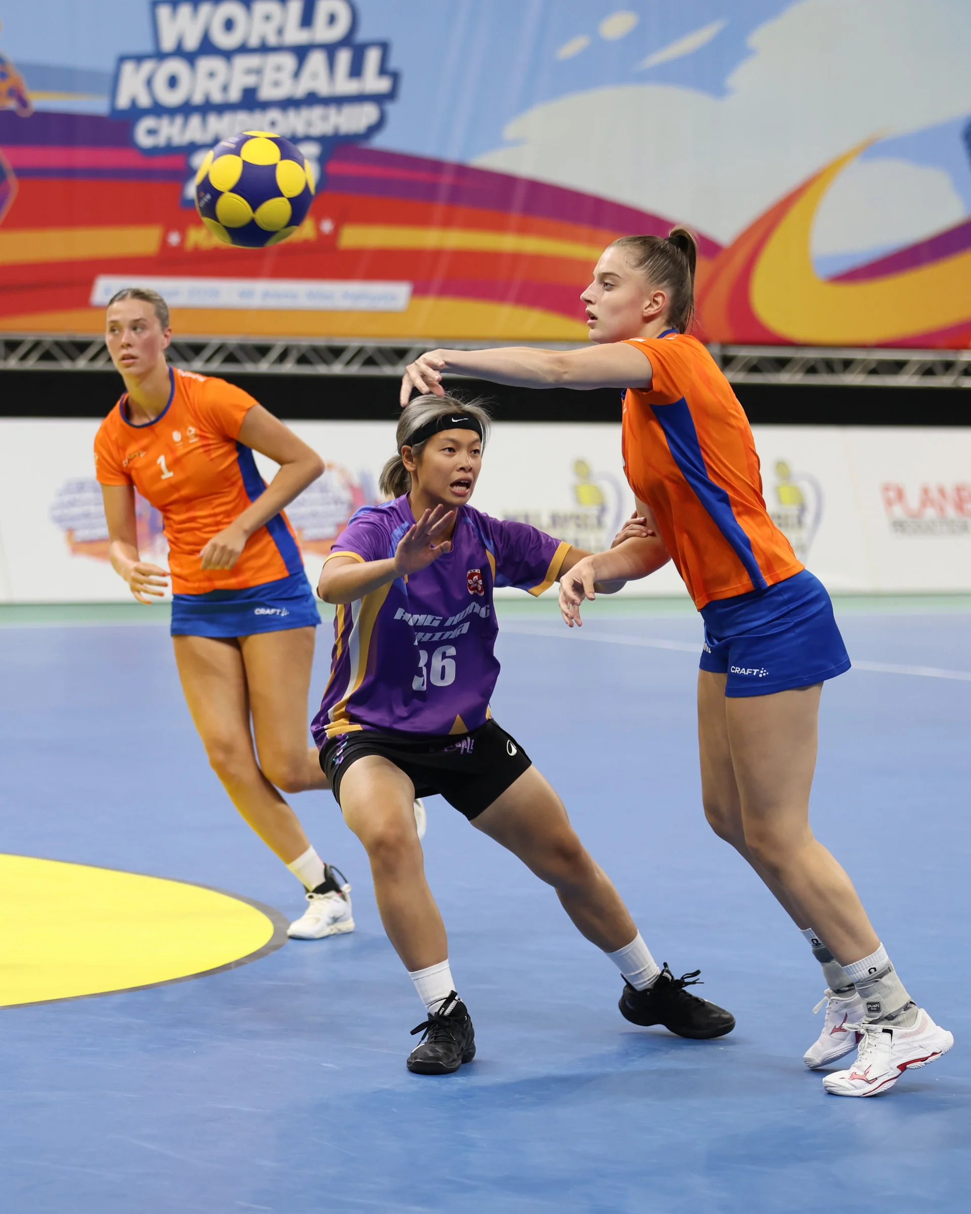 Netherlands - Hong Kong China | IKF U21 World Korfball Championship 2026, photo by Eric Chan