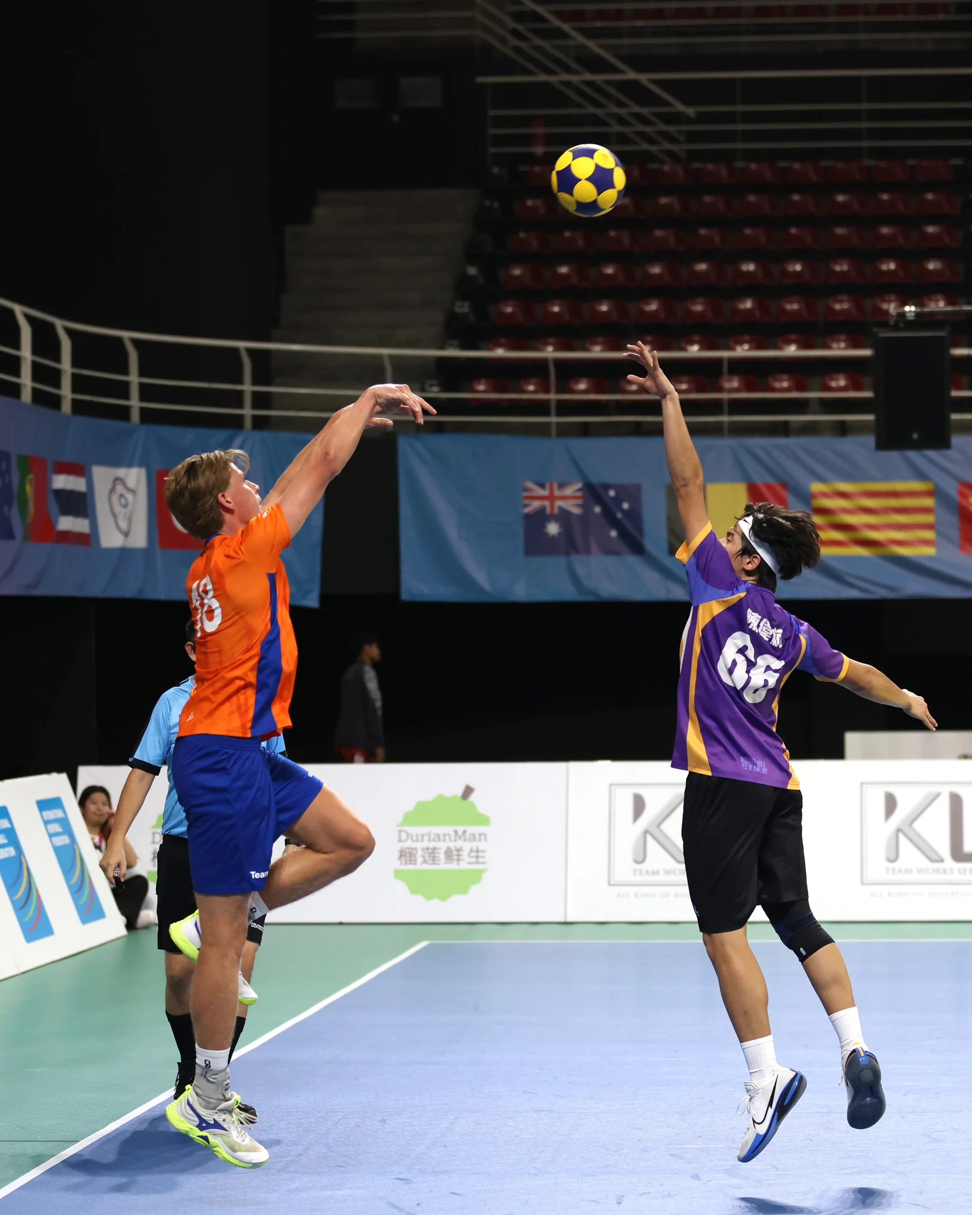 Netherlands - Hong Kong China | IKF U21 World Korfball Championship 2026, photo by Eric Chan