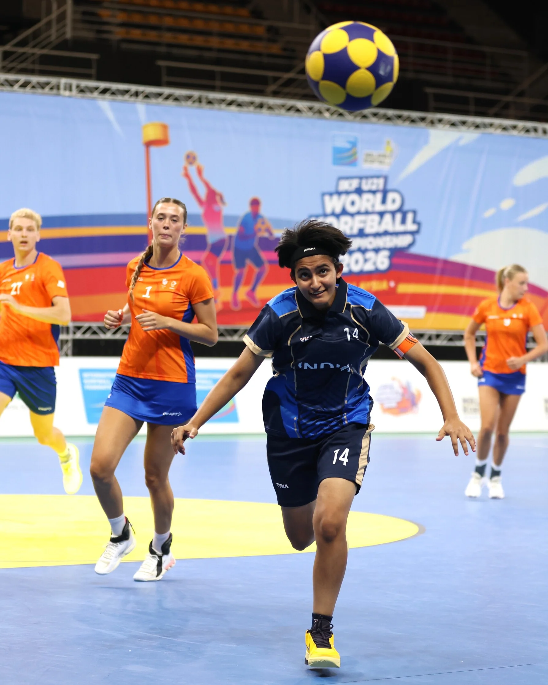 India - Netherlands | IKF U21 World Korfball Championship 2026, photo by Marco Spelten