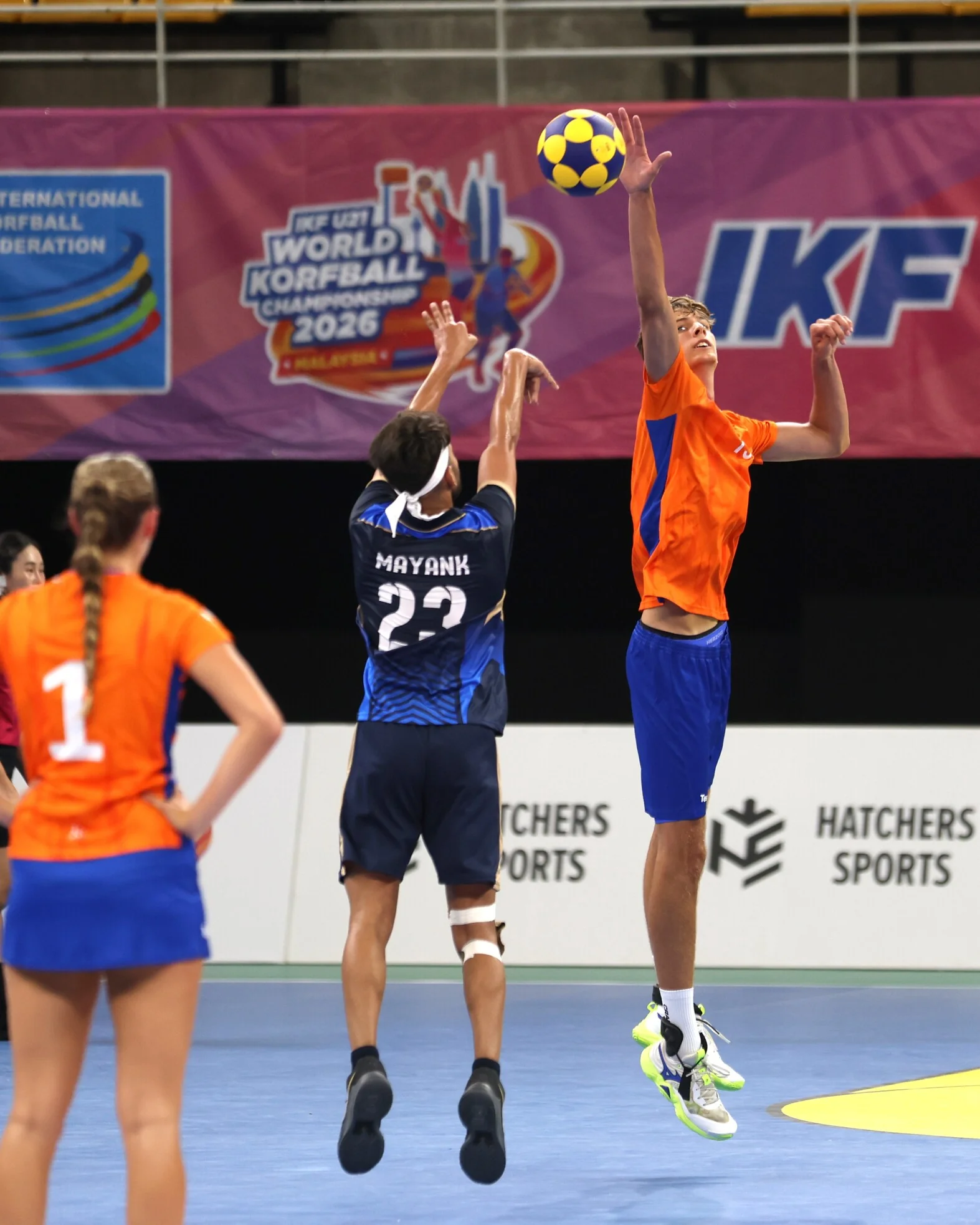 India - Netherlands | IKF U21 World Korfball Championship 2026, photo by Marco Spelten
