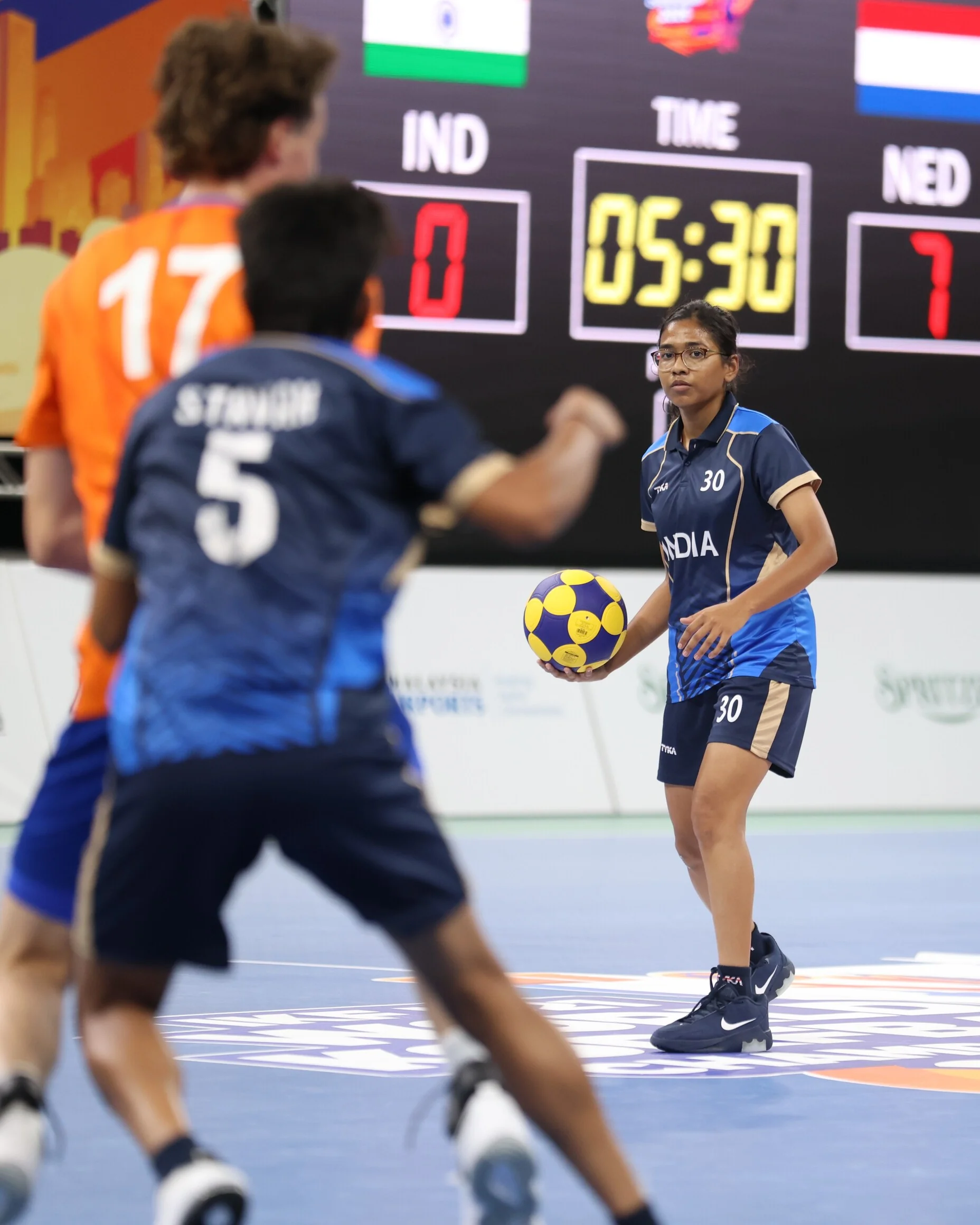 India - Netherlands | IKF U21 World Korfball Championship 2026, photo by Marco Spelten
