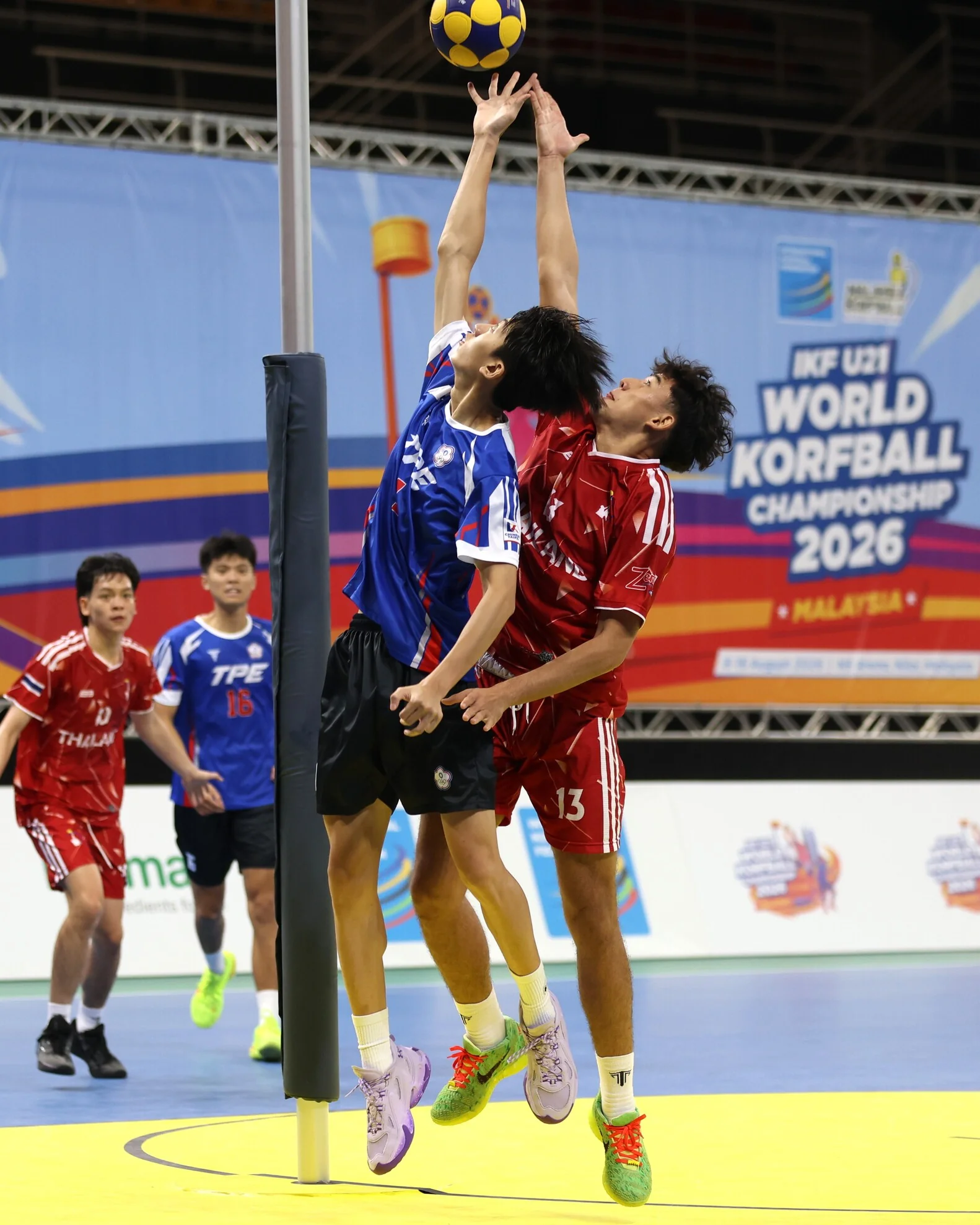 Thailand - Chinese Taipei | IKF U21 World Korfball Championship 2026, photo by Marco Spelten