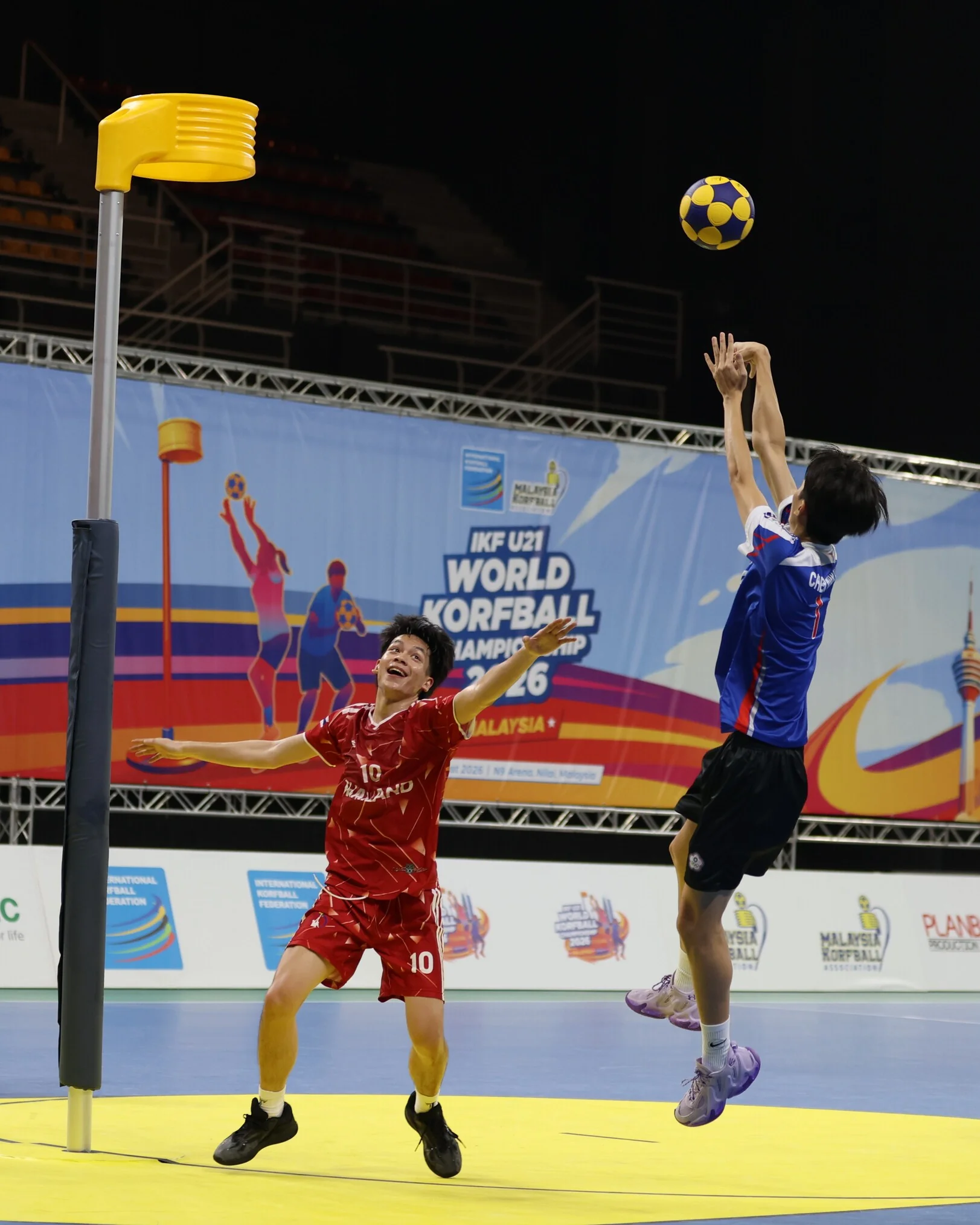 Thailand - Chinese Taipei | IKF U21 World Korfball Championship 2026, photo by Marco Spelten