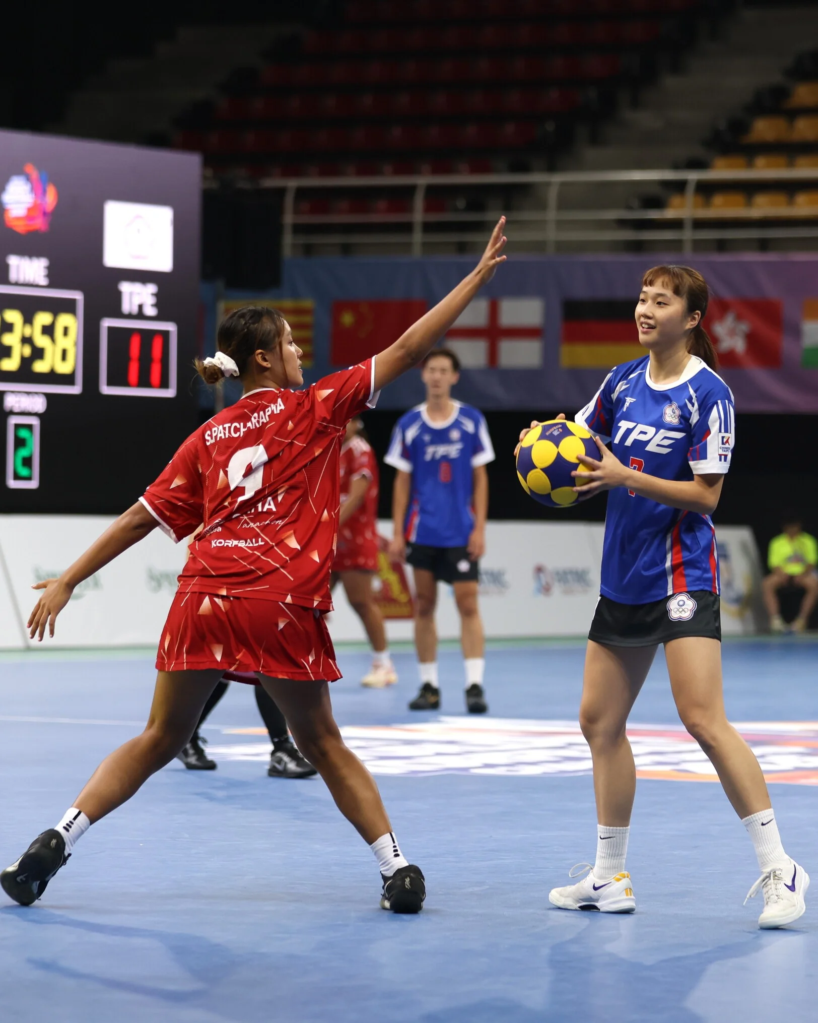 Thailand - Chinese Taipei | IKF U21 World Korfball Championship 2026, photo by Marco Spelten