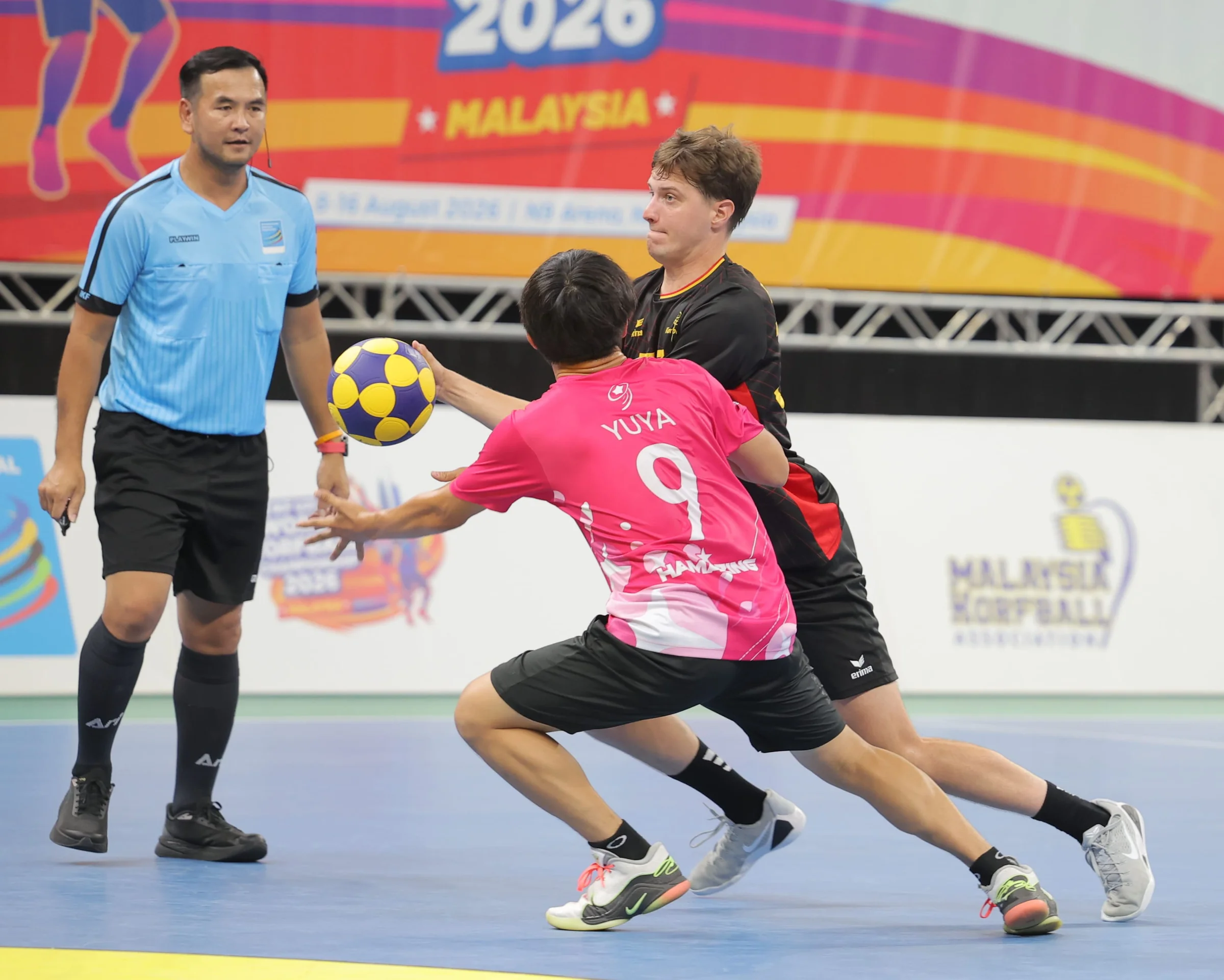 Japan - Belgium | IKF U21 World Korfball Championship 2026, photo by Marco Spelten