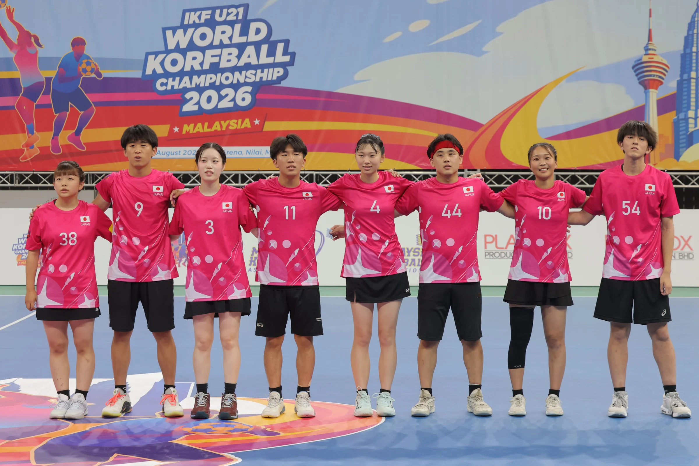 Japan - Belgium | IKF U21 World Korfball Championship 2026, photo by Marco Spelten