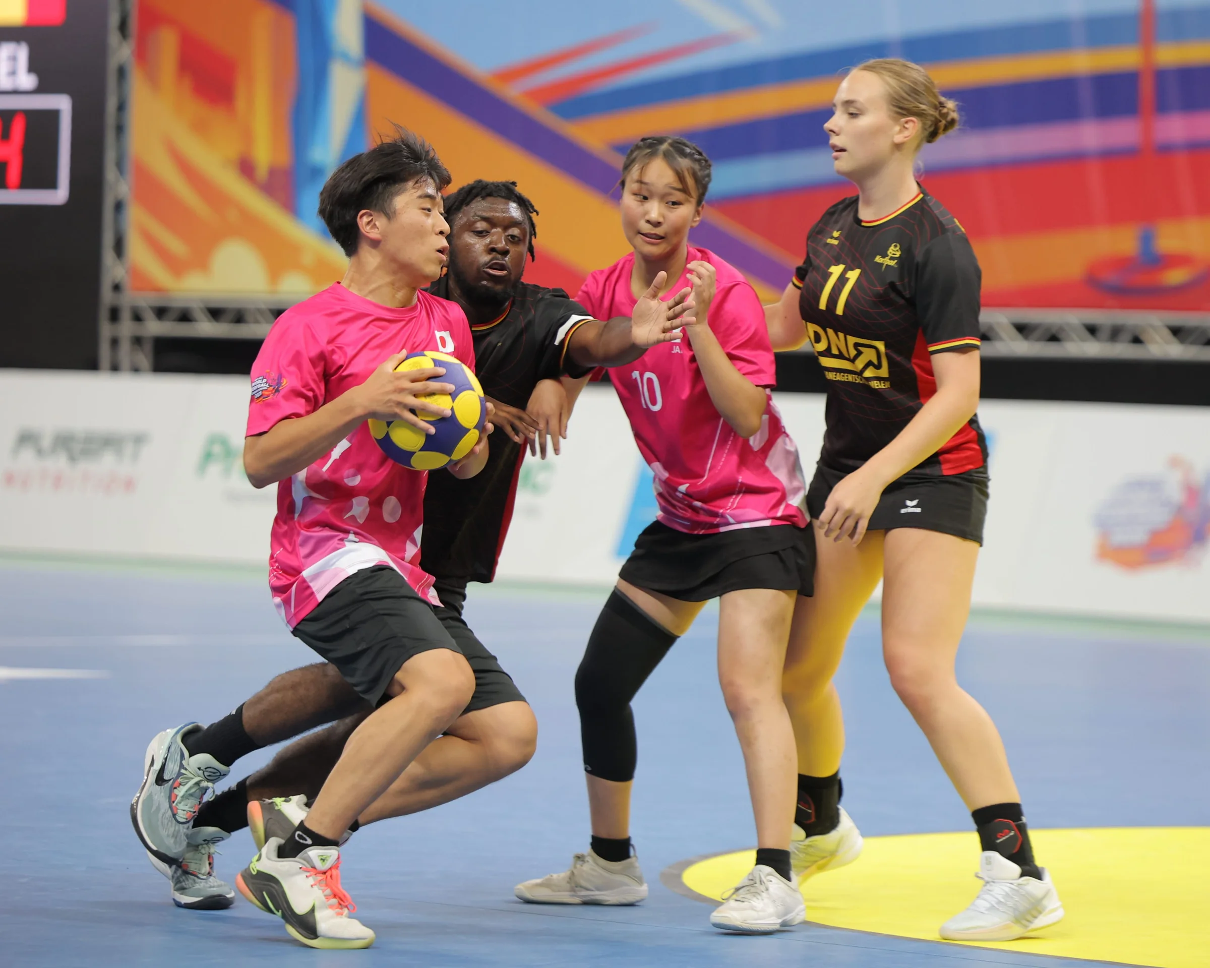 Japan - Belgium | IKF U21 World Korfball Championship 2026, photo by Marco Spelten