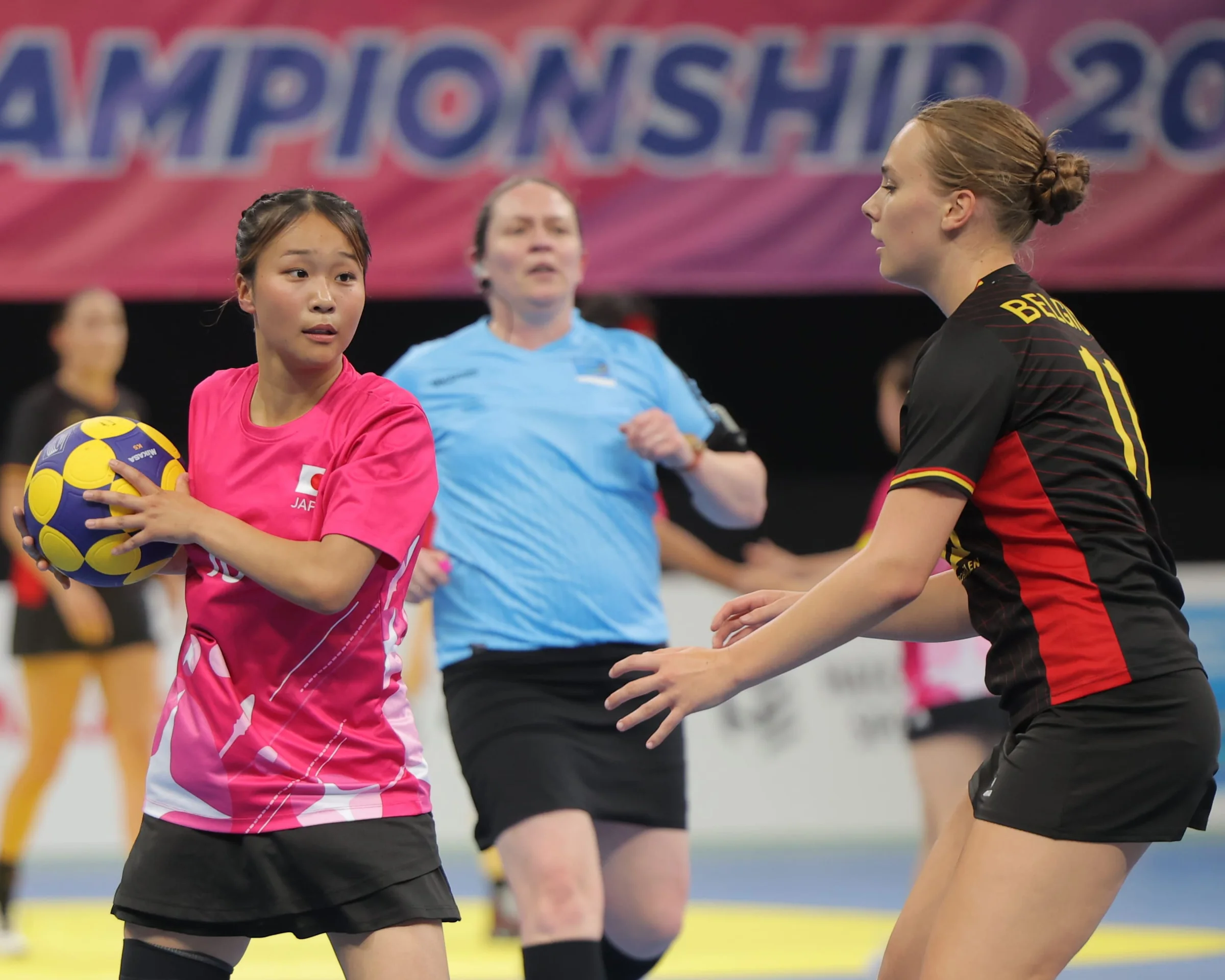 Japan - Belgium | IKF U21 World Korfball Championship 2026, photo by Marco Spelten