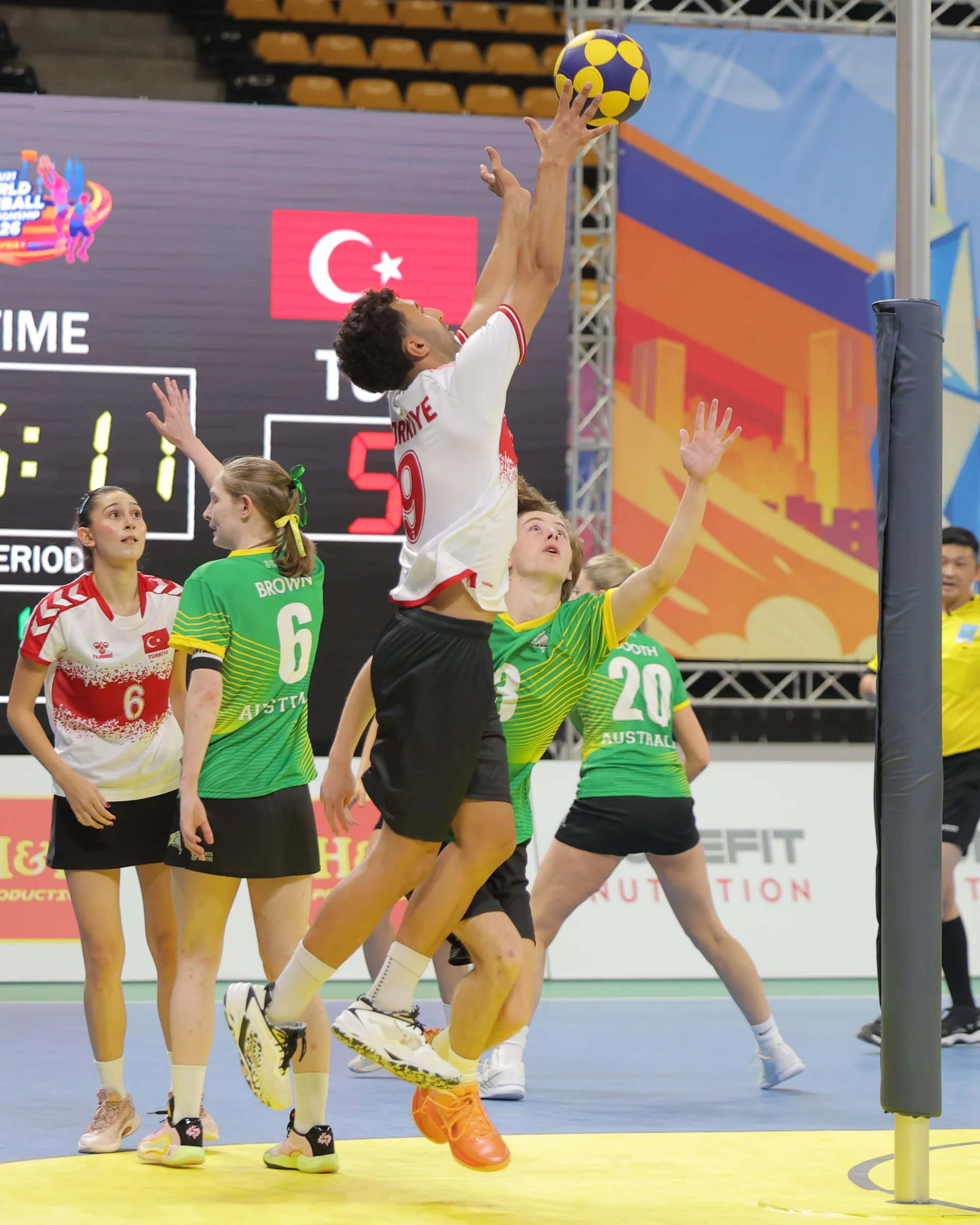 Australia - Türkiye | IKF U21 World Korfball Championship 2026, photo by Marco Spelten