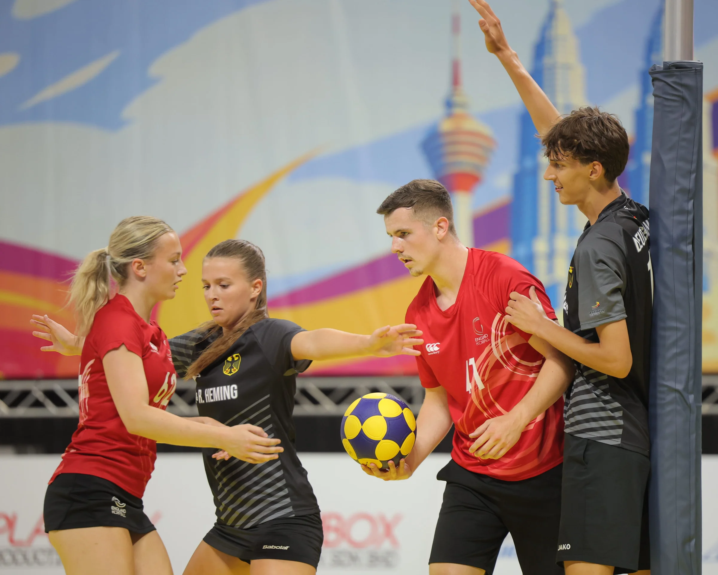 England - Germany | IKF U21 World Korfball Championship 2026, photo by Marco Spelten