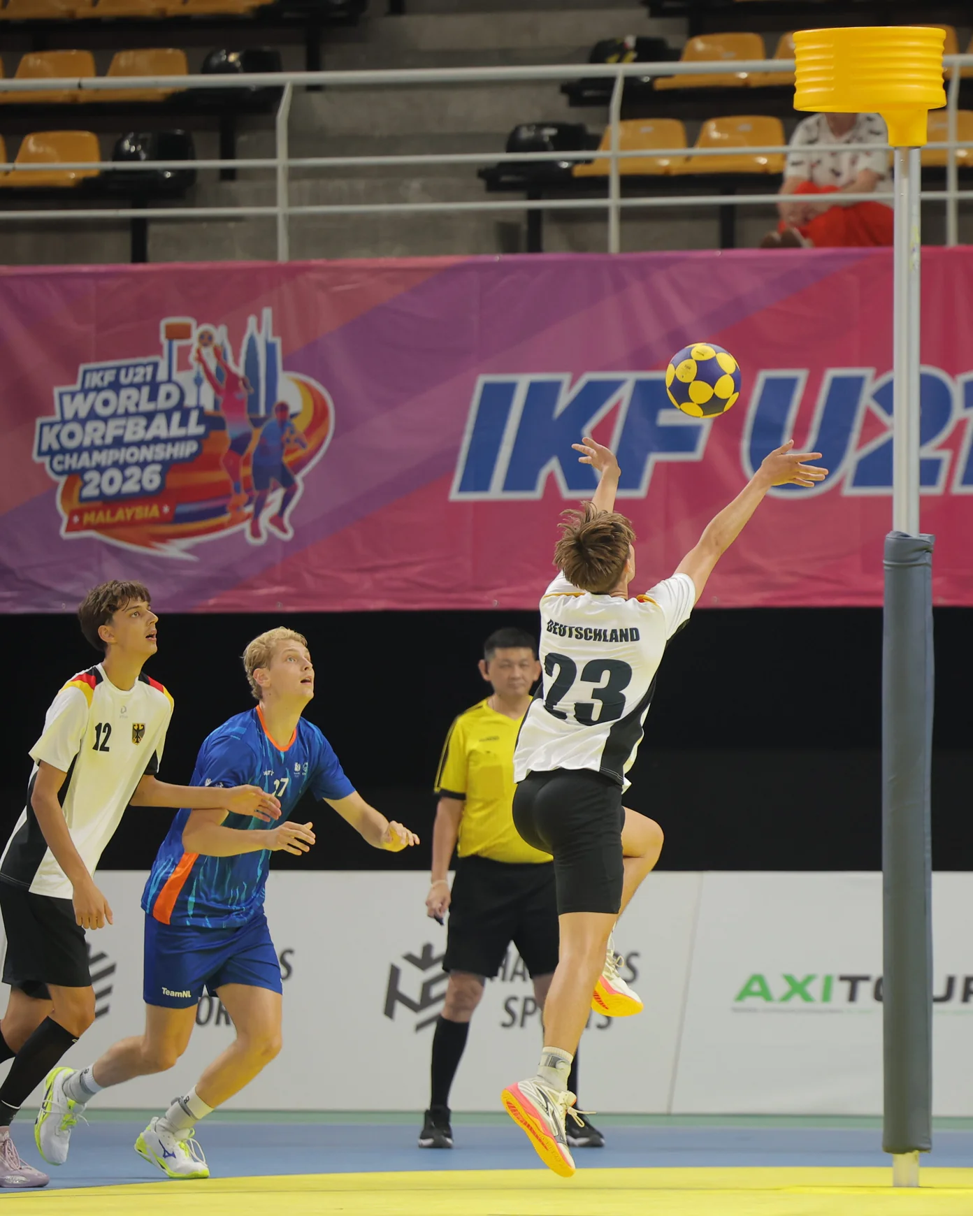Netherlands - Germany | IKF U21 World Korfball Championship 2026, photo by Marco Spelten
