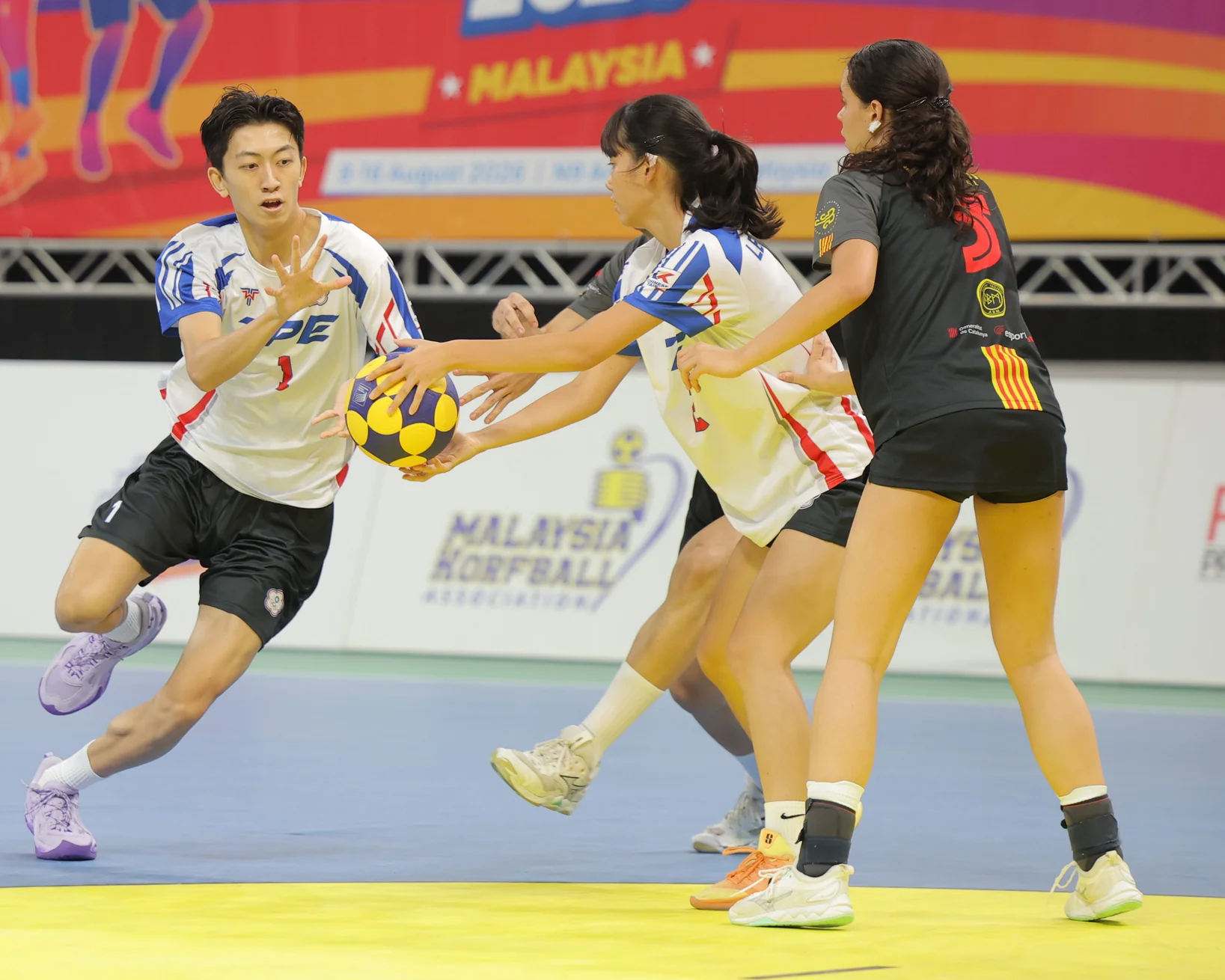 Chinese Taipei - Catalonia | IKF U21 World Korfball Championship 2026, photo by Marco Spelten