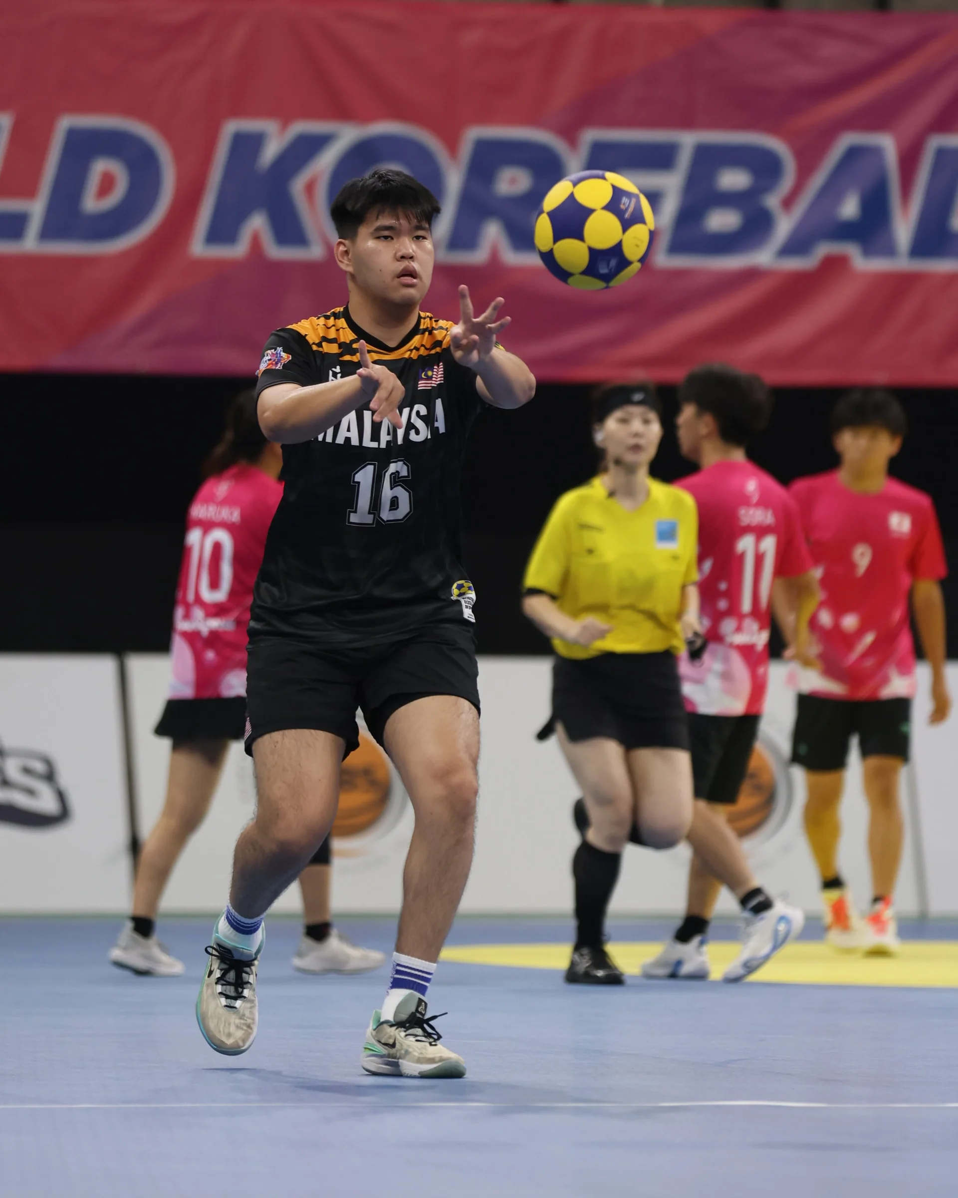 Malaysia - Japan | IKF U21 World Korfball Championship 2026, photo by Marco Spelten