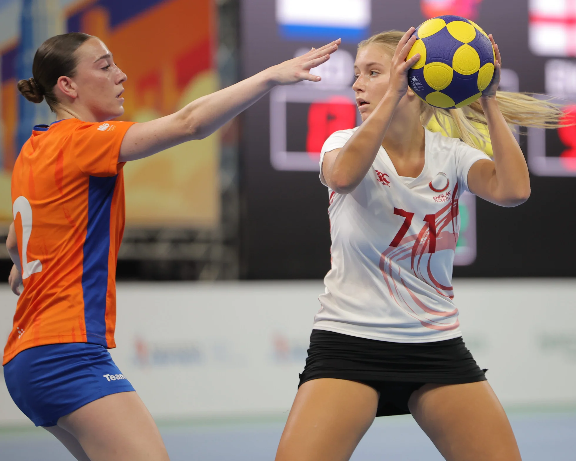 Netherlands - England | IKF U21 World Korfball Championship 2026, photo by Marco Spelten