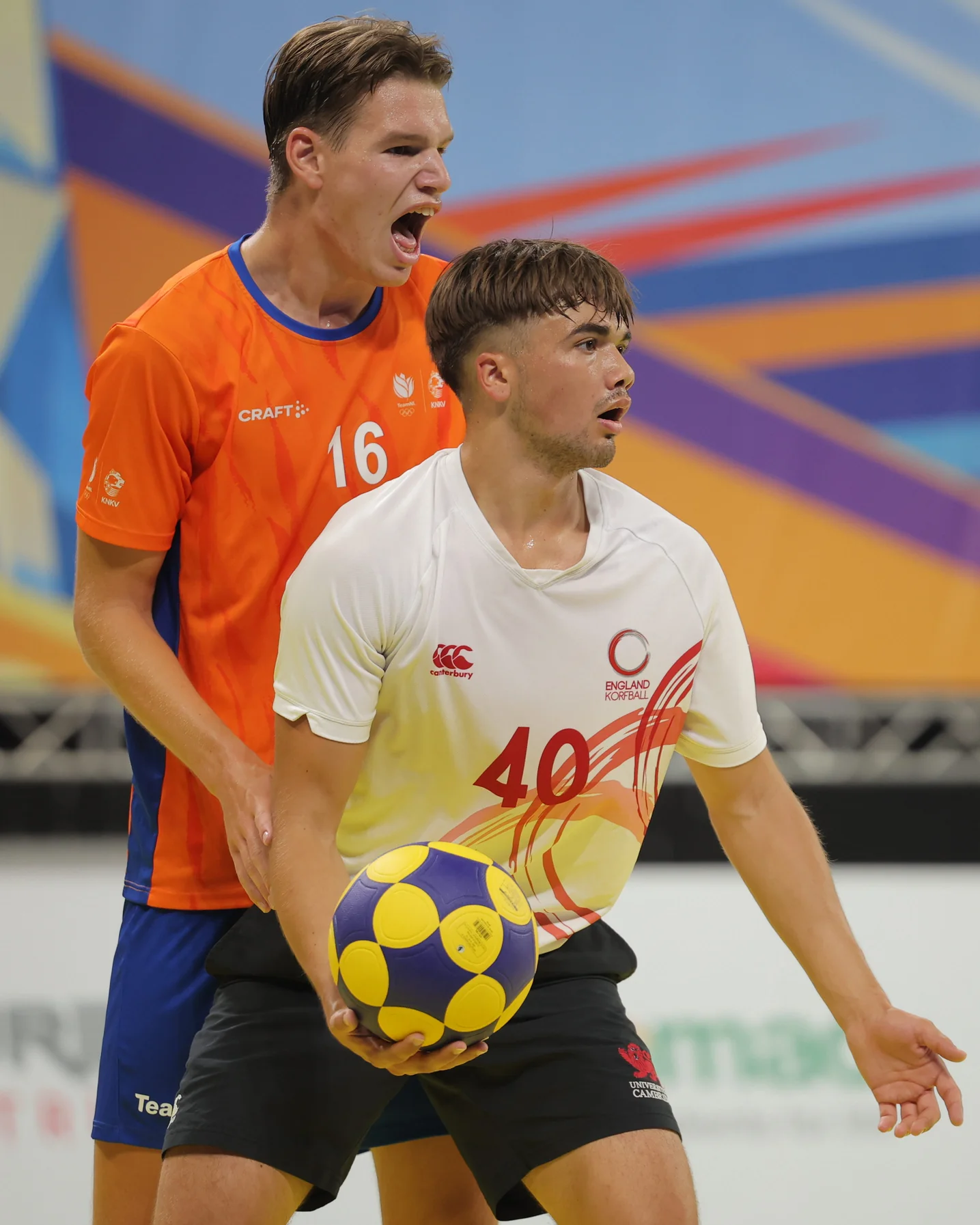 Netherlands - England | IKF U21 World Korfball Championship 2026, photo by Marco Spelten