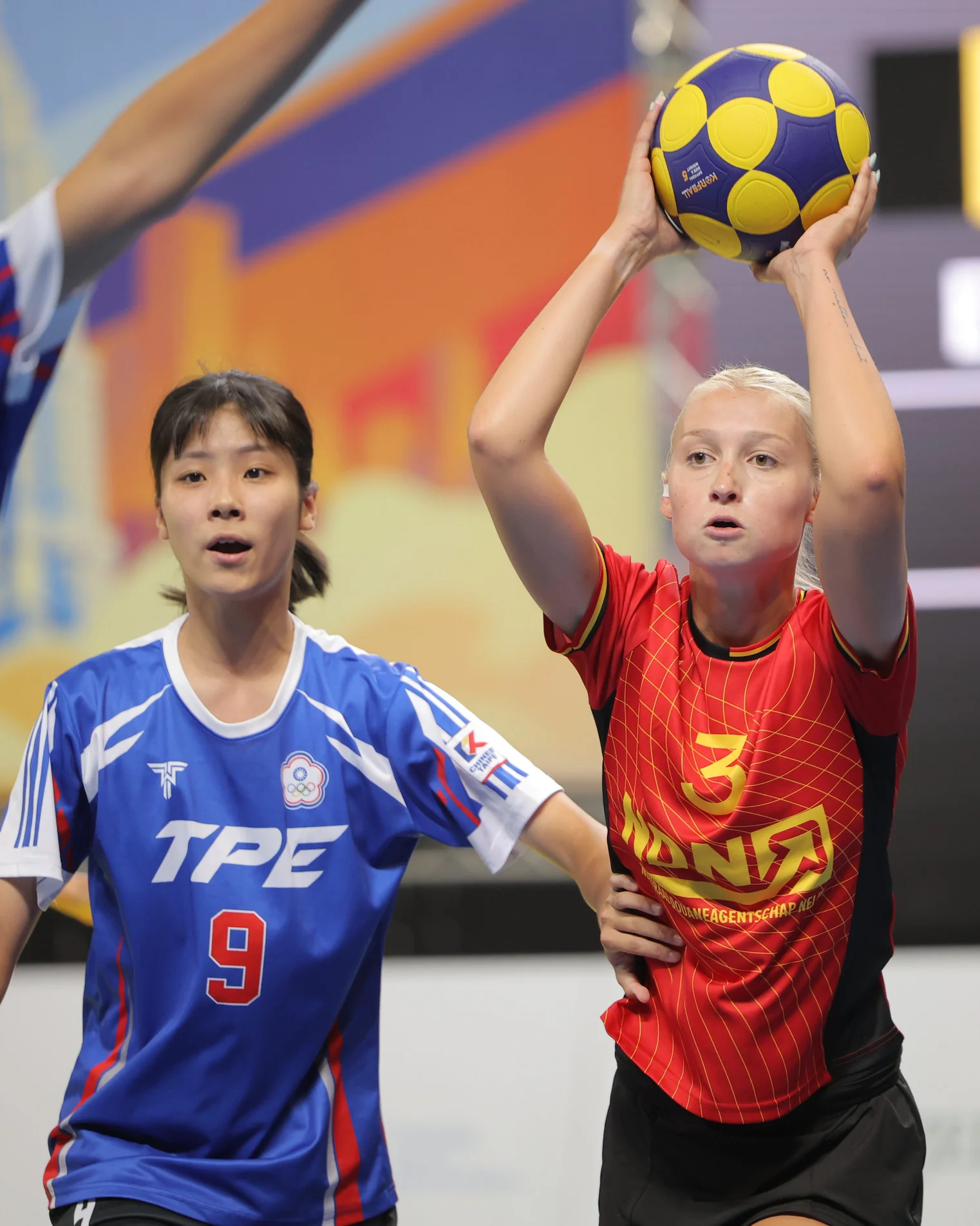 Belgium - Chinese Taipei | IKF U21 World Korfball Championship 2026, photo by Marco Spelten