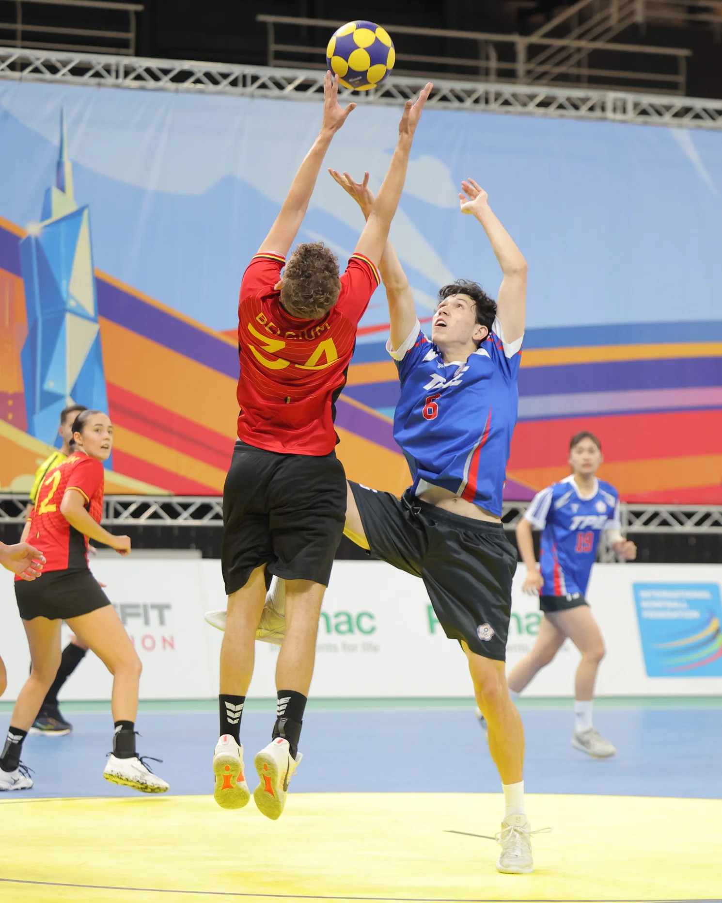 Belgium - Chinese Taipei | IKF U21 World Korfball Championship 2026, photo by Marco Spelten