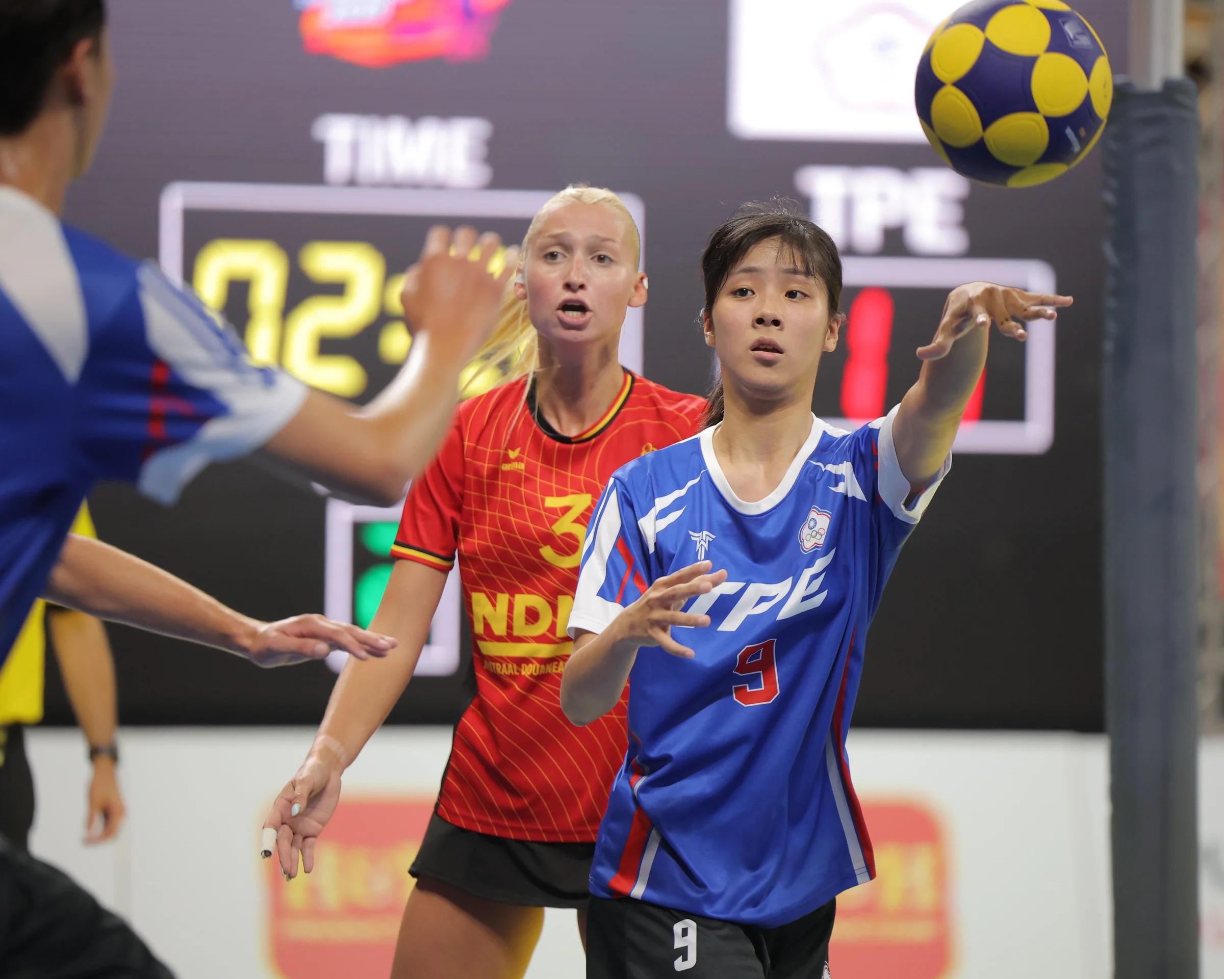 Belgium - Chinese Taipei | IKF U21 World Korfball Championship 2026, photo by Marco Spelten