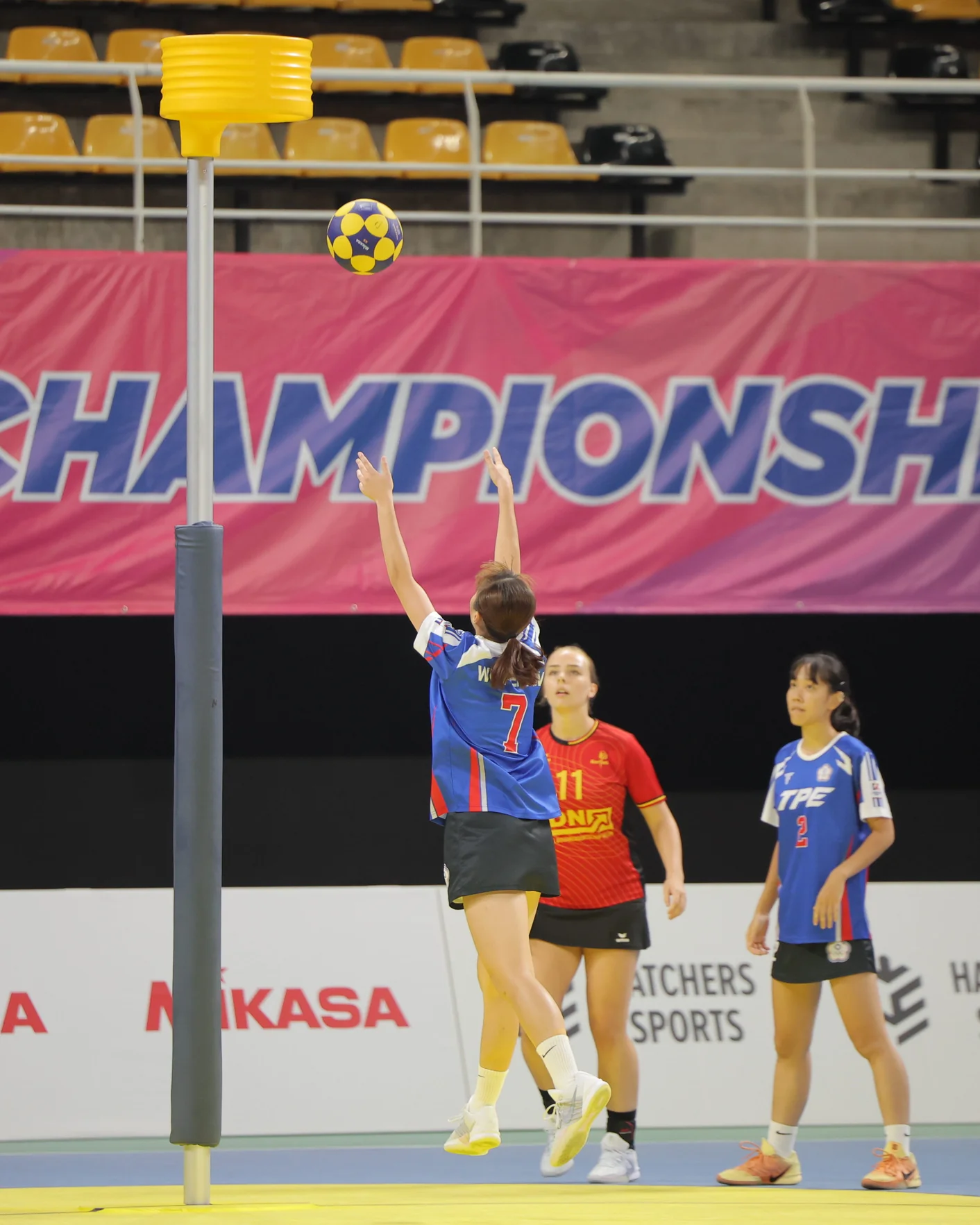 Belgium - Chinese Taipei | IKF U21 World Korfball Championship 2026, photo by Marco Spelten