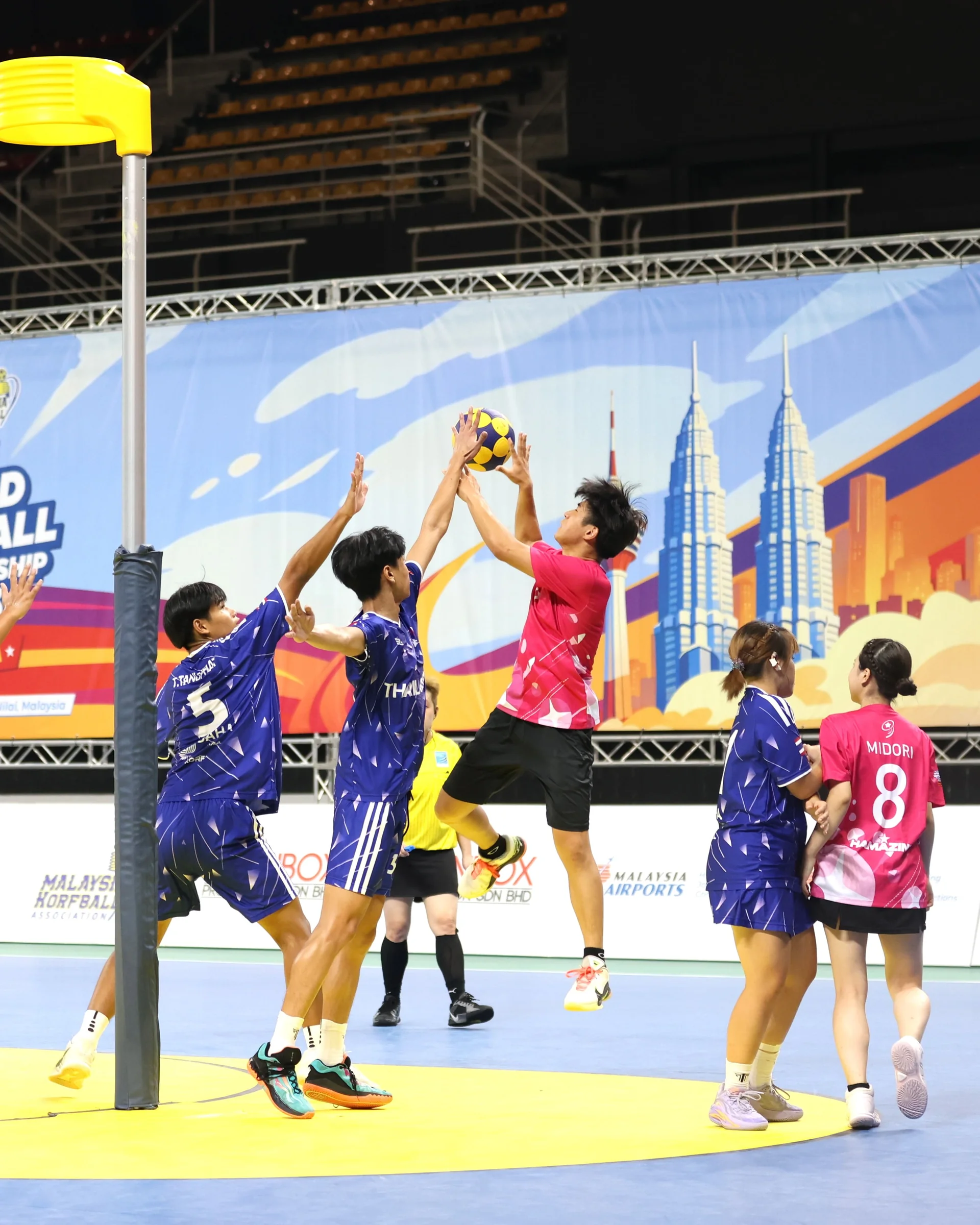 Japan - Thailand | IKF U21 World Korfball Championship 2026, photo by Eric Chan