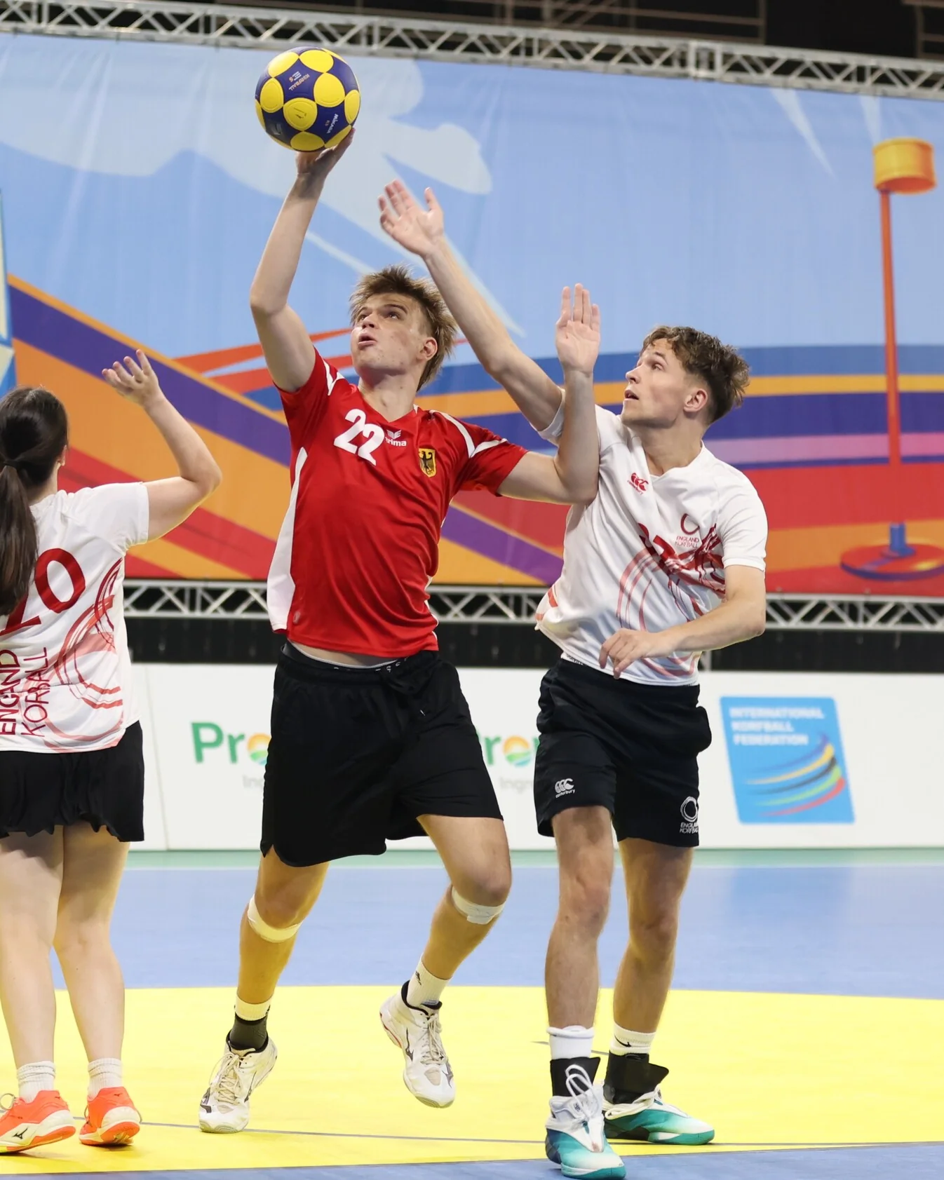GER - ENG | IKF U21 World Korfball Championship 2026, photo by Eric Chan