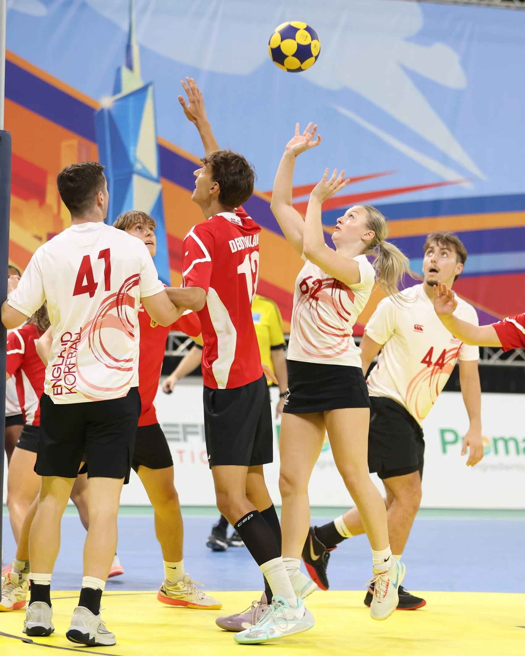 GER - ENG | IKF U21 World Korfball Championship 2026, photo by Eric Chan