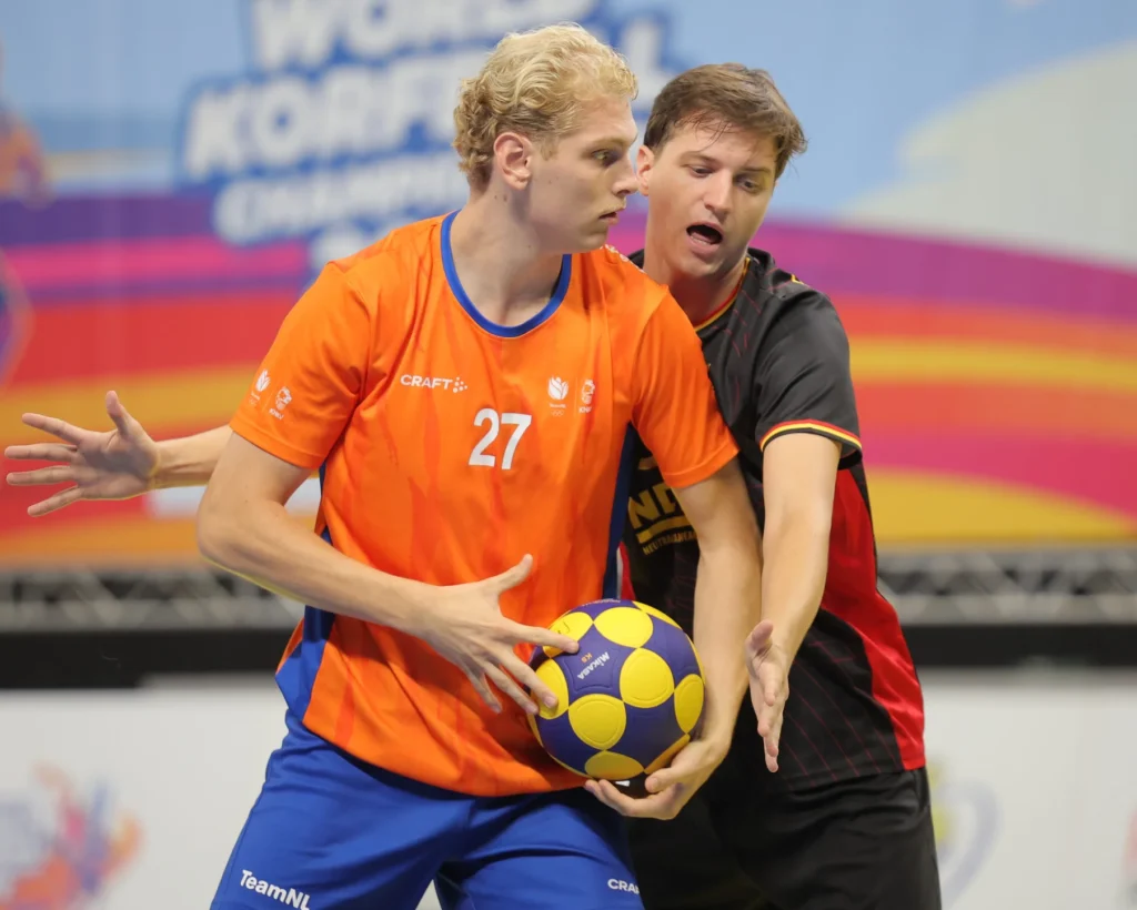 Netherlands - Belgium | IKF U21 World Korfball Championship 2026, photo by Marco Spelten