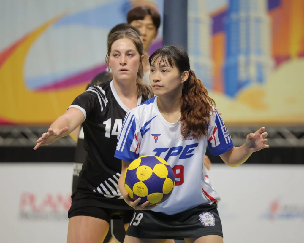 Chinese Taipei - New Zealand | IKF U21 World Korfball Championship 2026, photo by Marco Spelten
