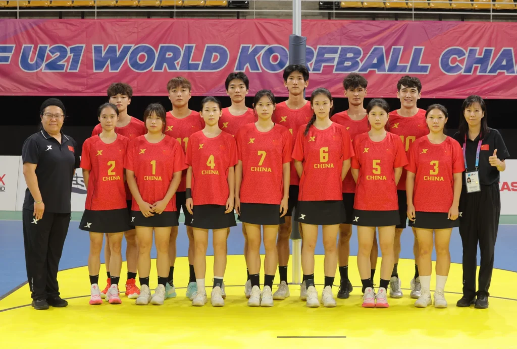 Belgium - China | IKF U21 World Korfball Championship 2026, photo by Marco Spelten