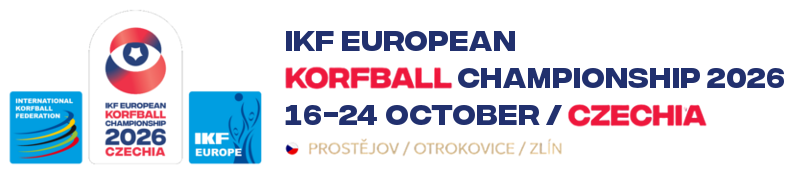 IKF European Korfball Championship 2026, 16-24 October, Czechia (Prostějov, Otrokovice, Zlín)